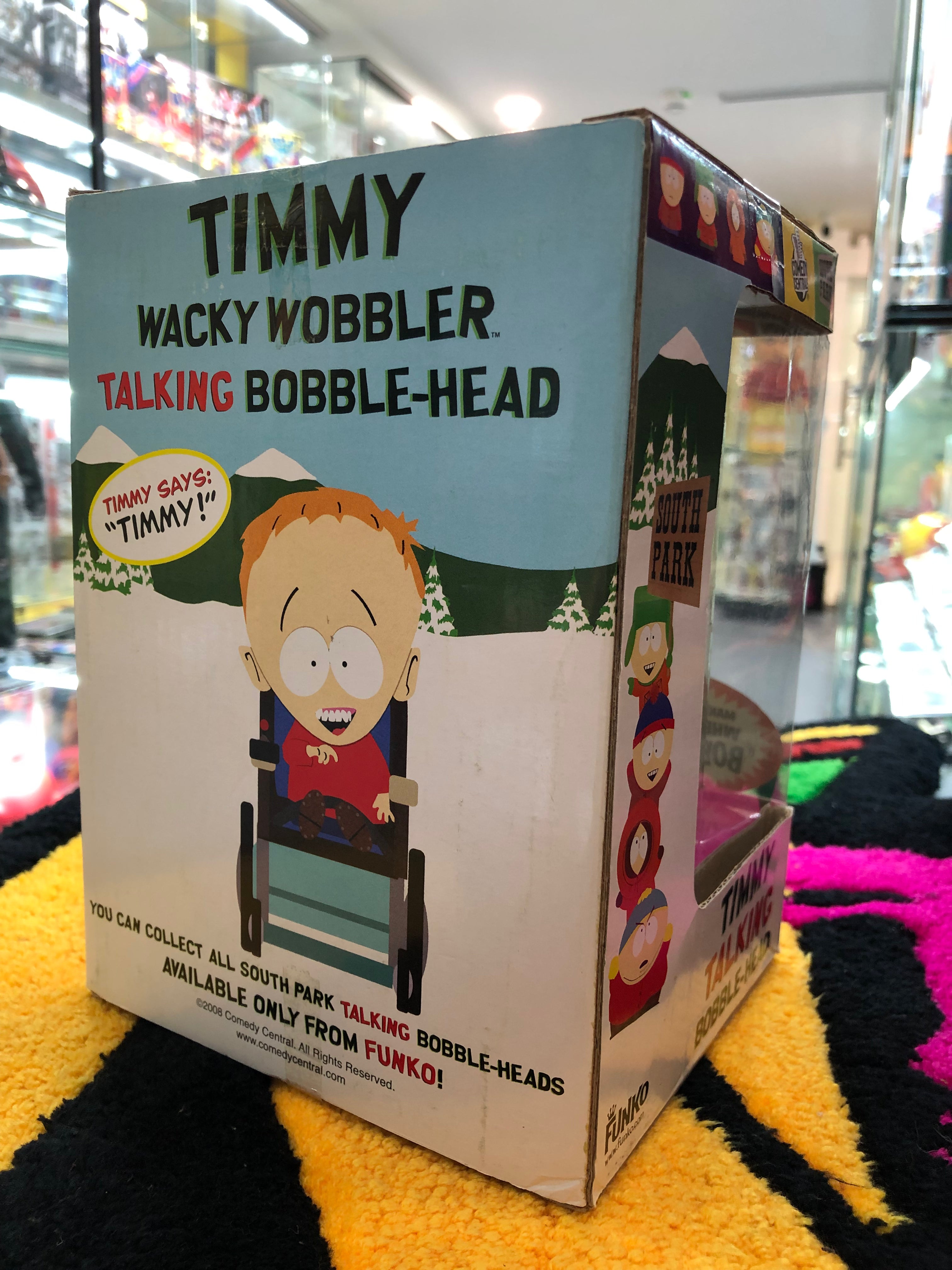 Timmy Talking Bobble- Head Wacky wobbler