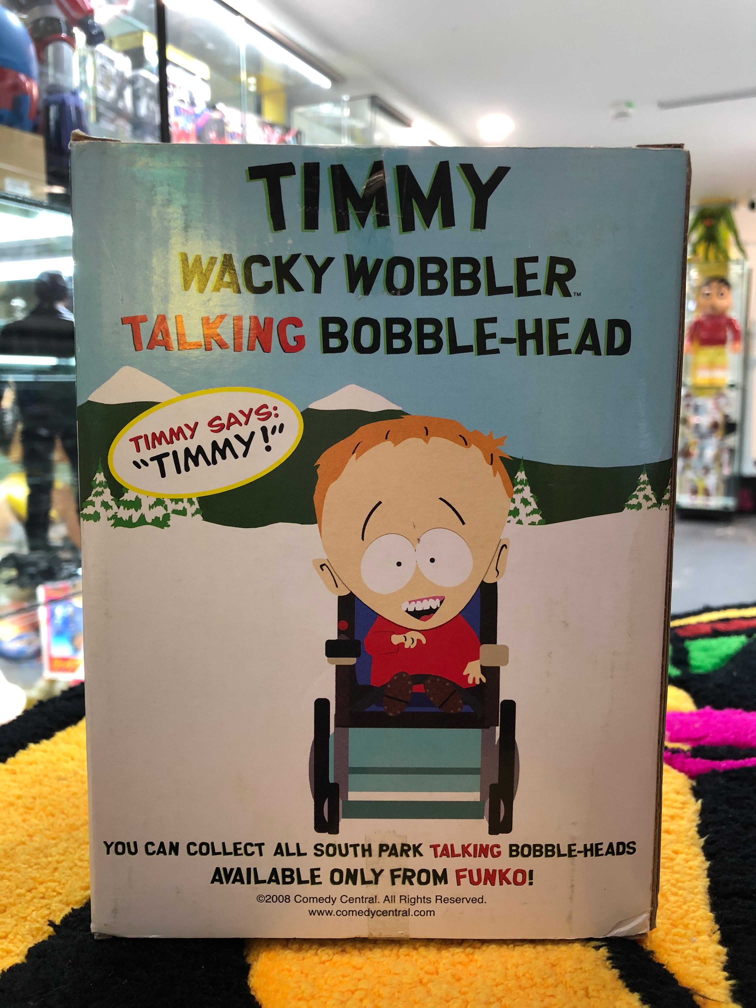 Timmy Talking Bobble- Head Wacky wobbler