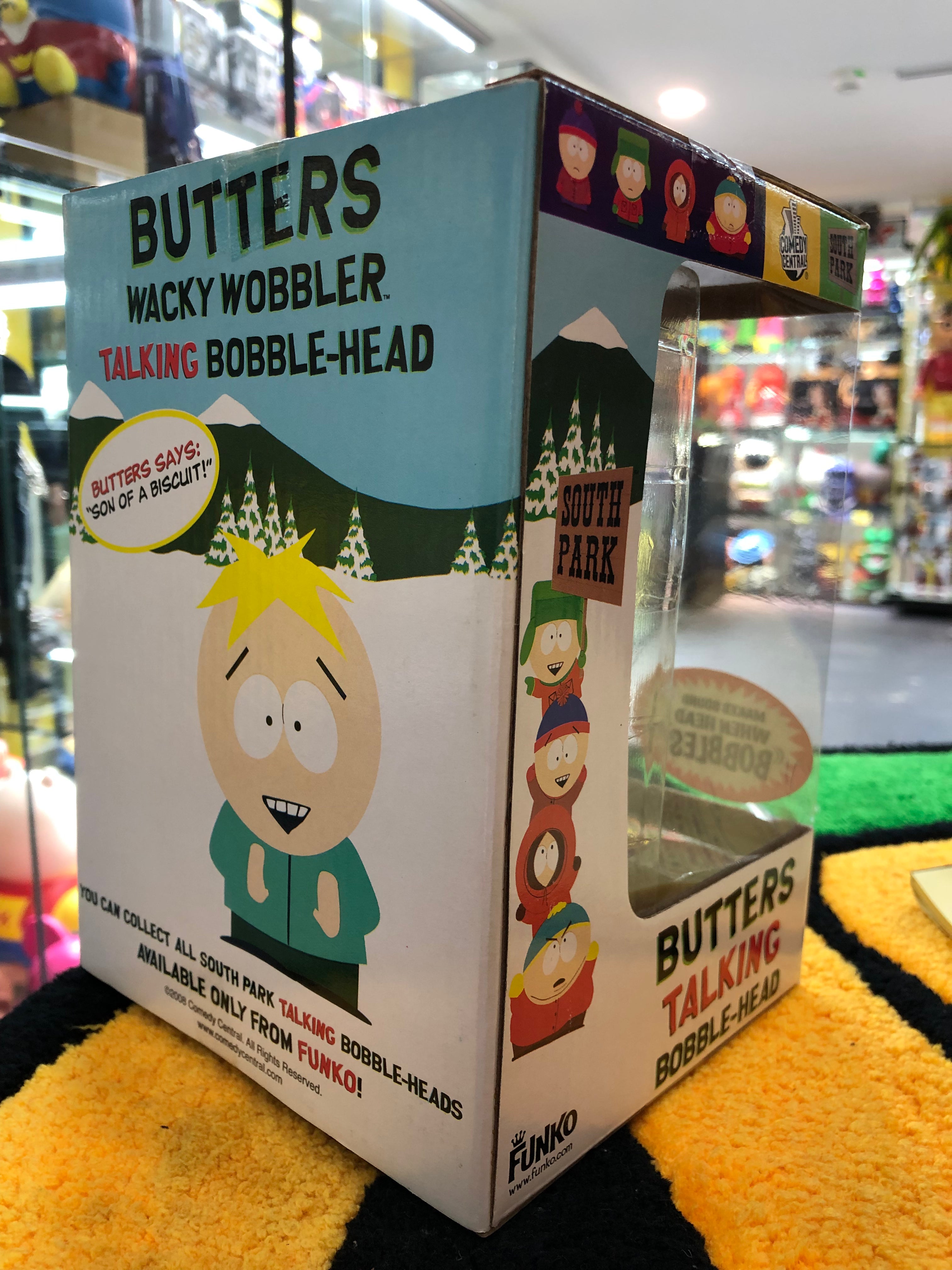 Butters Talking bobble-head Wacky wobbler