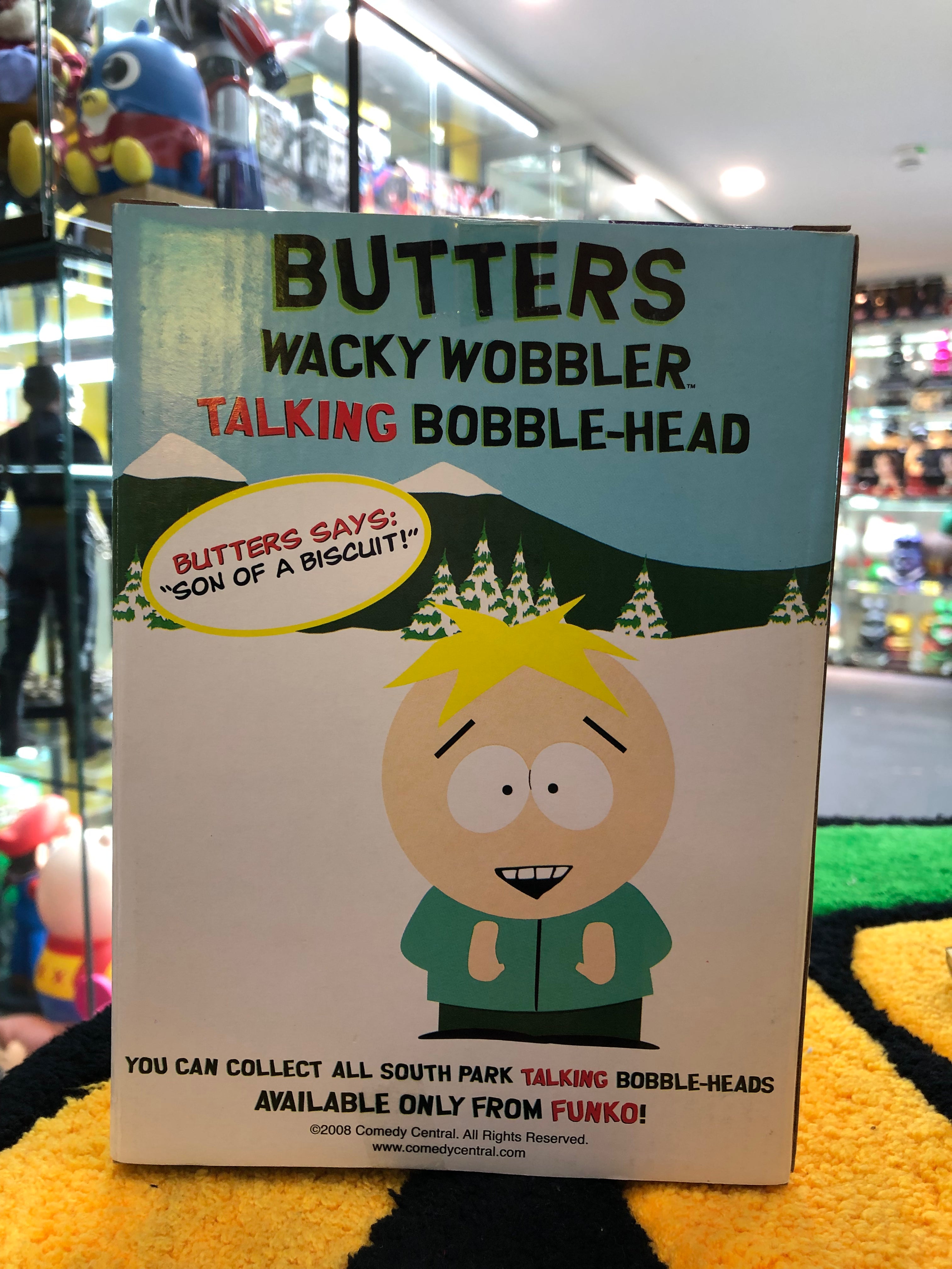 Butters Talking bobble-head Wacky wobbler