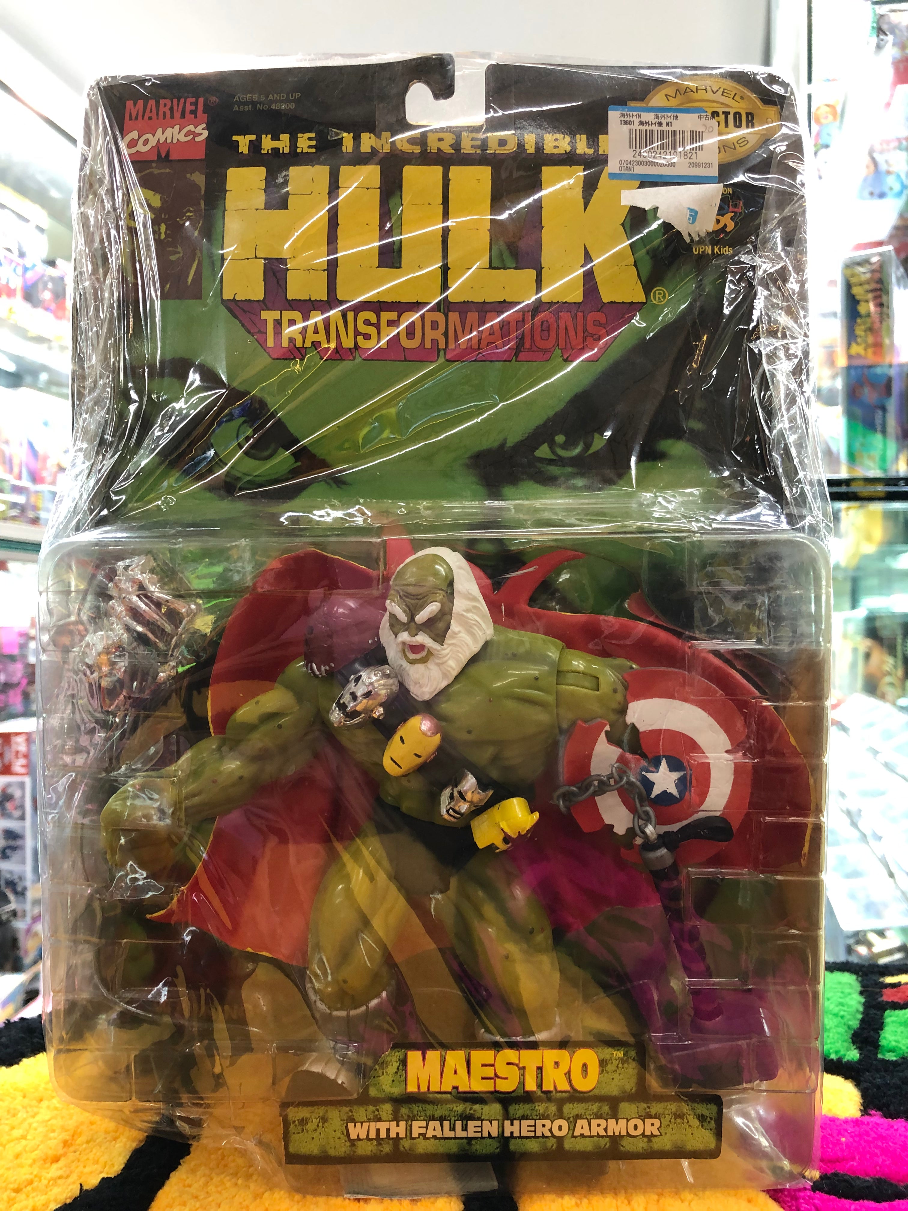 the incredible hulk transformations maestro with fallen hero armor