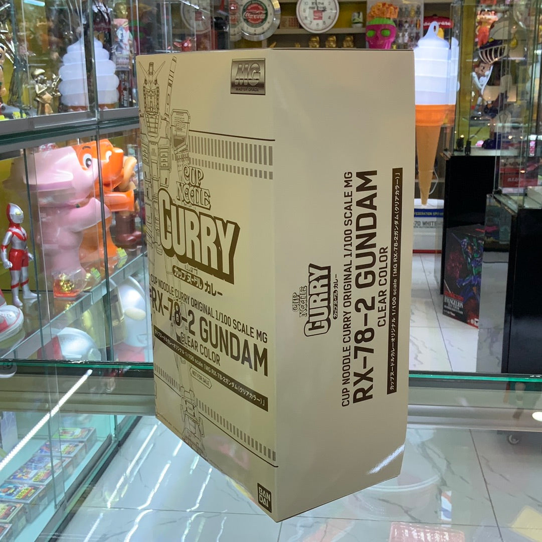 Cup Noodle curry MG RX-78-2 Gundam