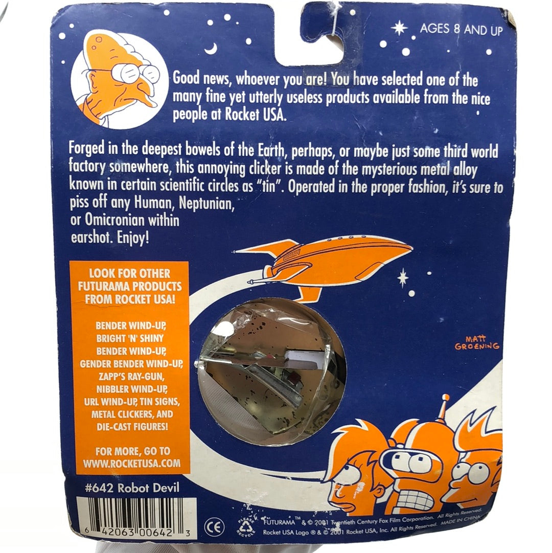 Futurama Metal Click Toy