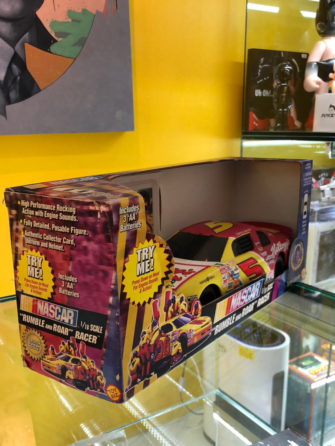 Nascar Rumble and Roar  Racer 1/18 scale