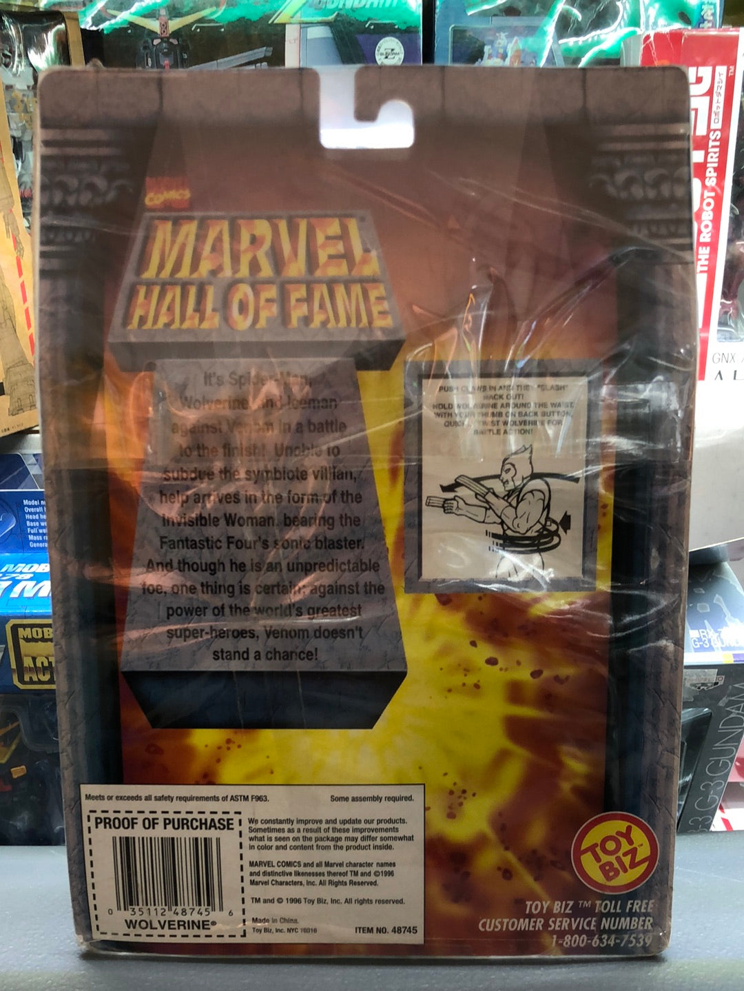 Marvel X-men Hall of the fame Wolverine