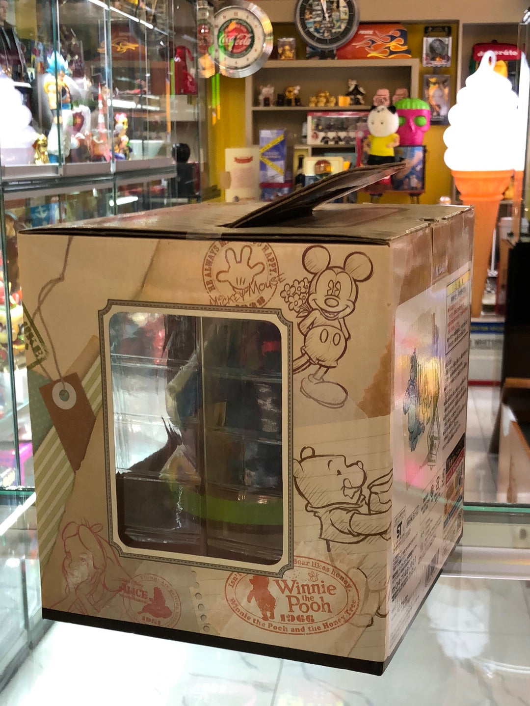 Disney Monsters Inc Sulley Mike happiness Moment Figure