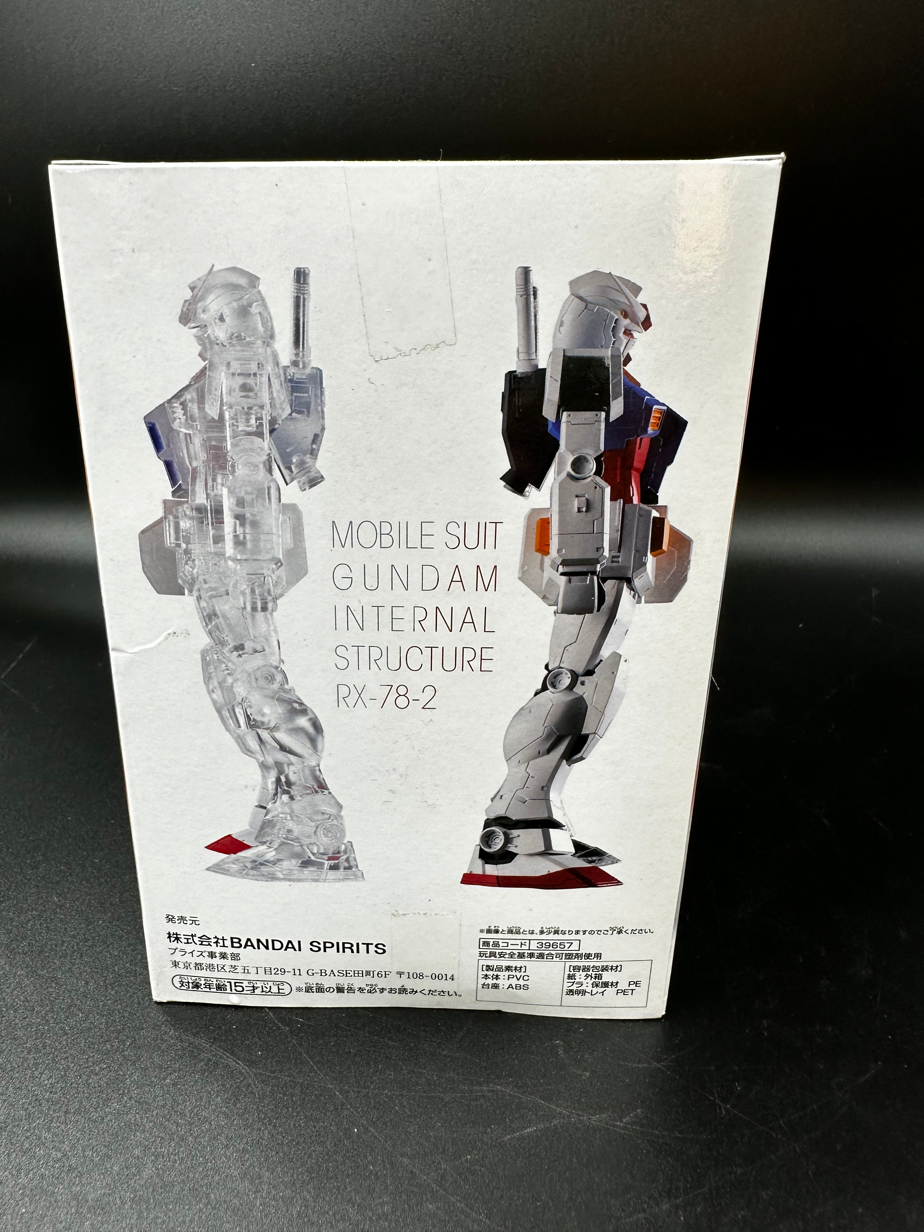 Mobile Suit Gundam internal structure RX-78-2 bandai