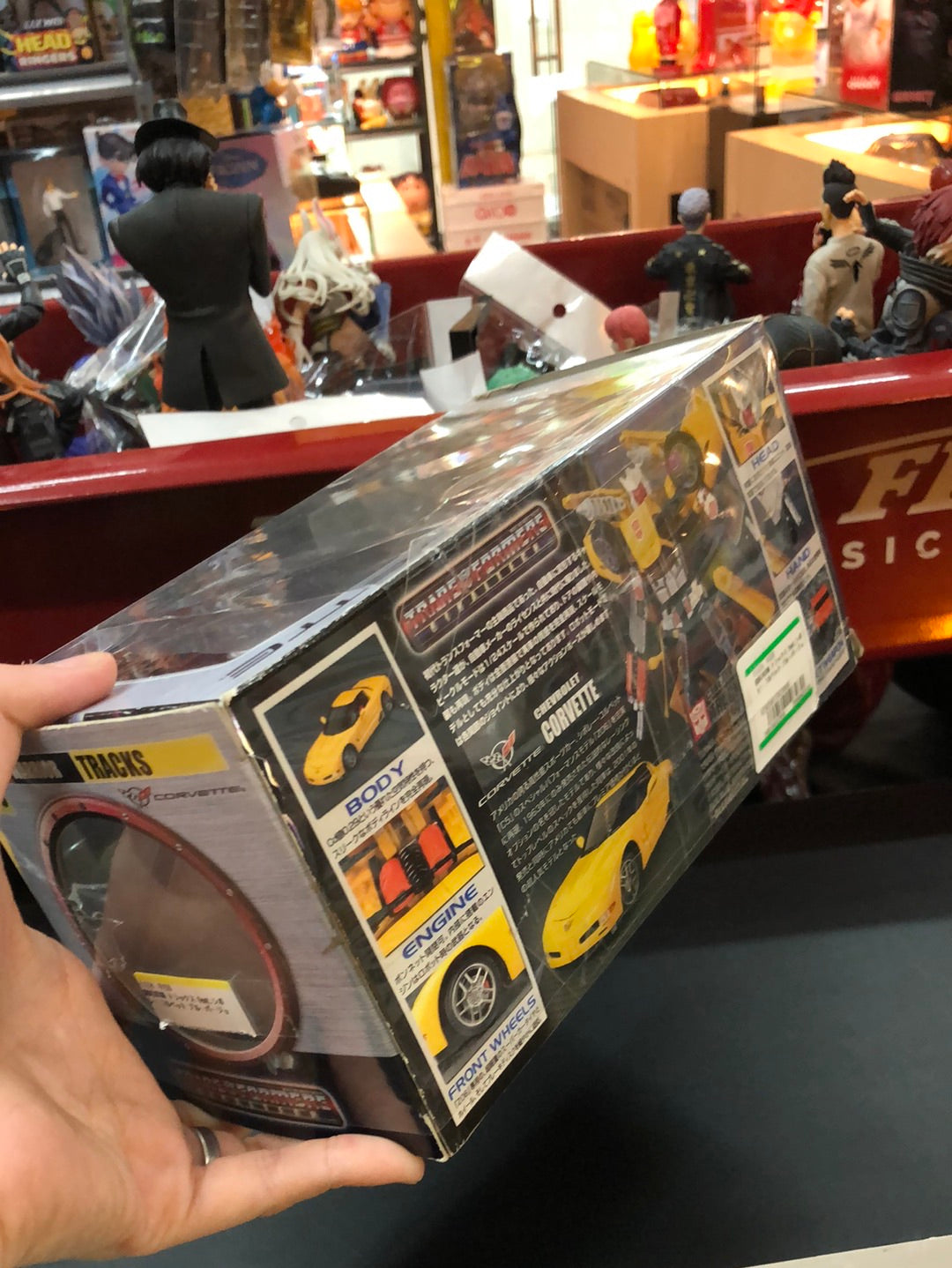 transformers BT tracks  Corvette 1/24 Scale takara