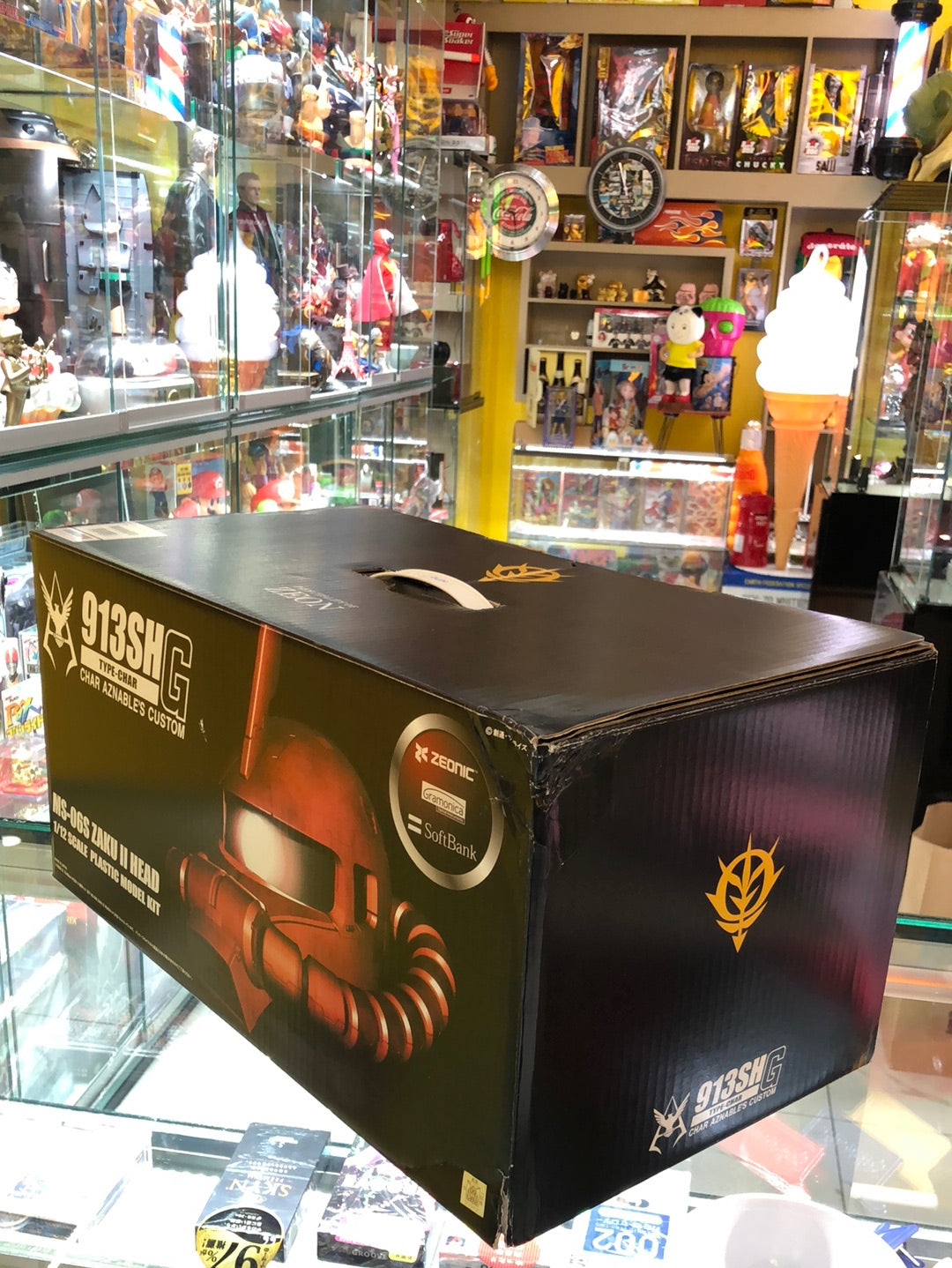 MS-06S ZAKU ll HEAD 1/12 Scale Plastic Model Kit