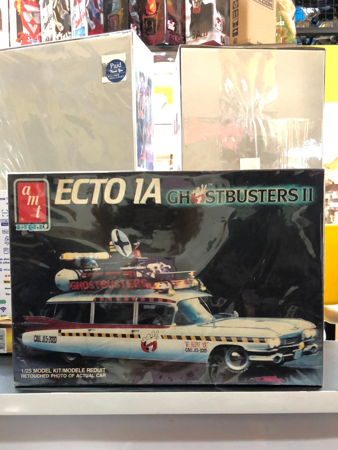 Ecto IA Ghostbusters II 1/25 Model kit/Modele Reduit Retouched photo of actual car