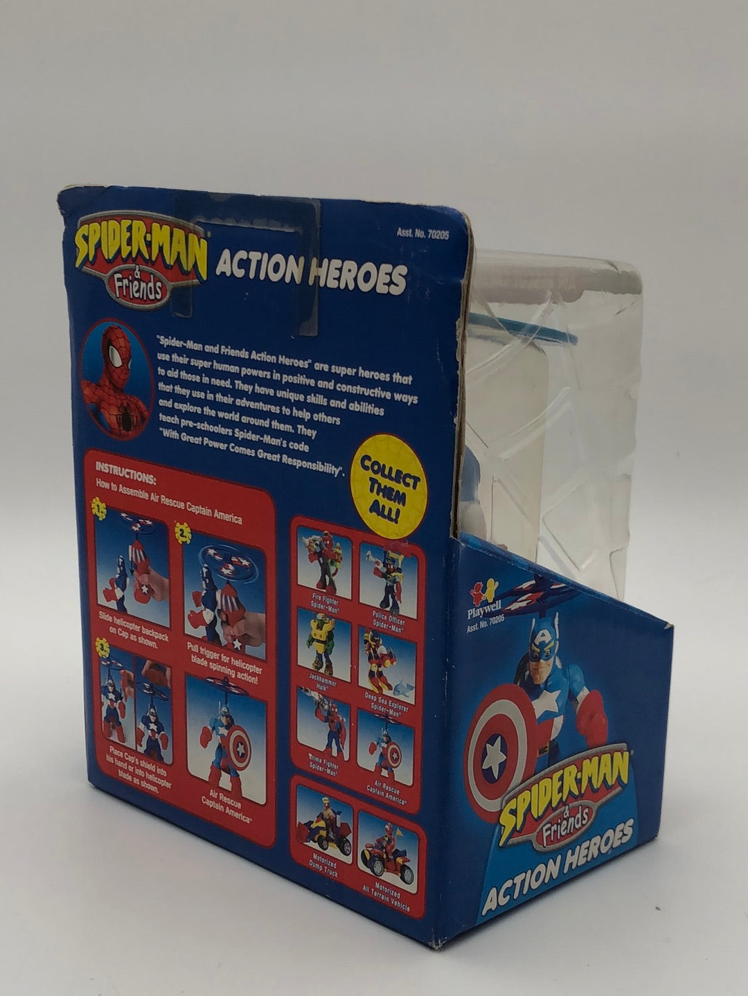 Spider-Man Air Reaue Captain America