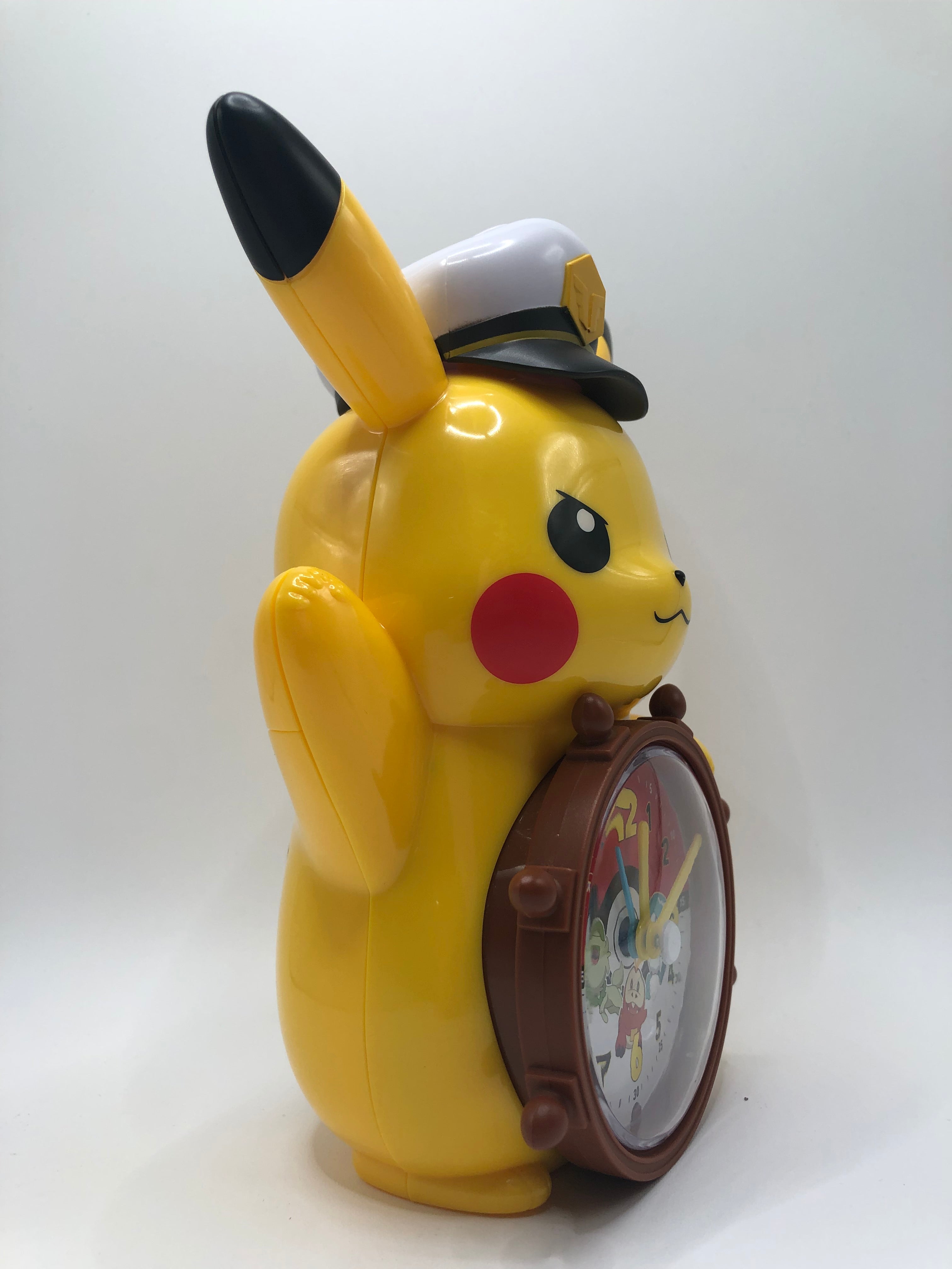 Captain Pikachu Pokemon Alarm Clock Nintendo