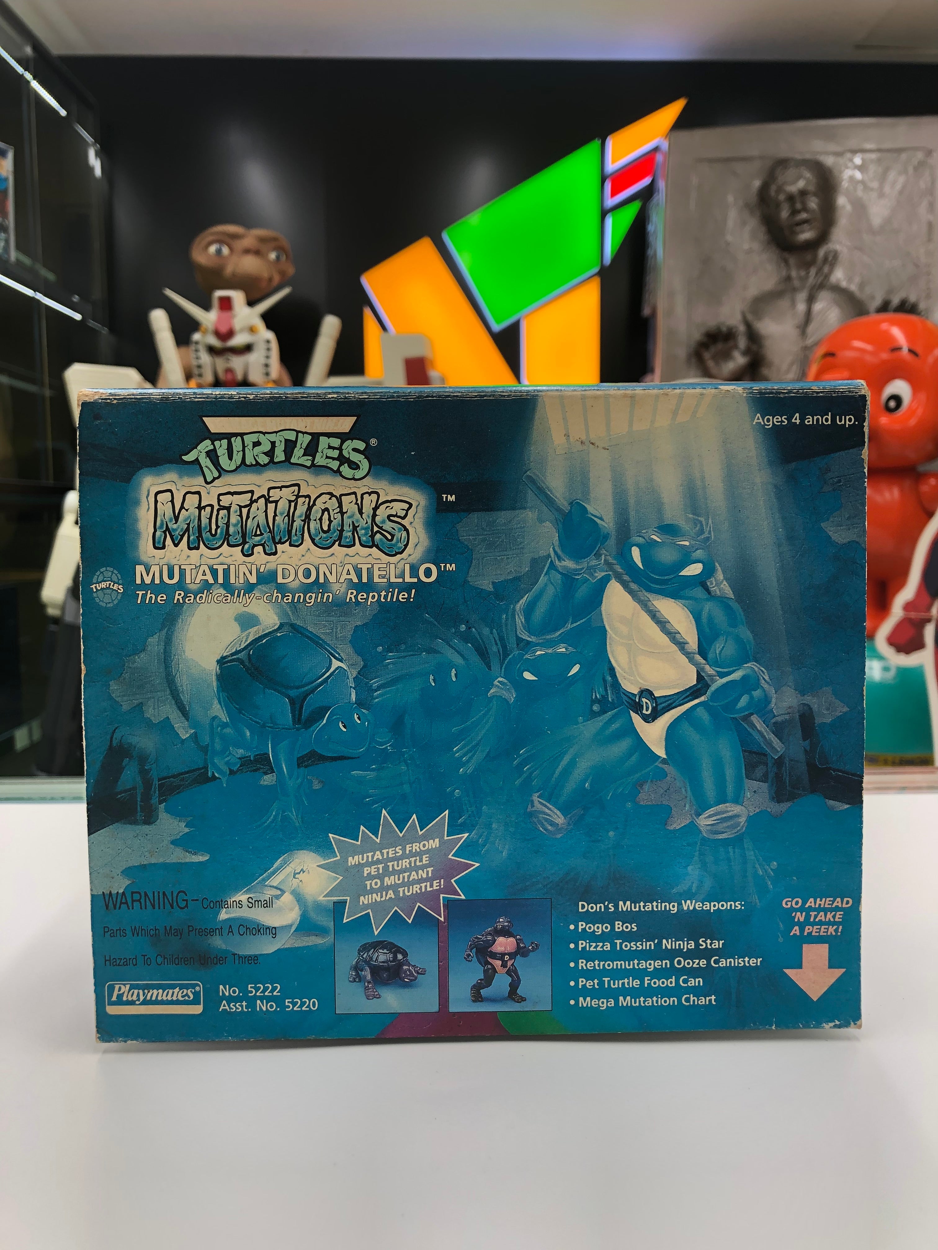 Teenage Mutant Ninja Turtles Mutations Set 1993 Playmates Toy