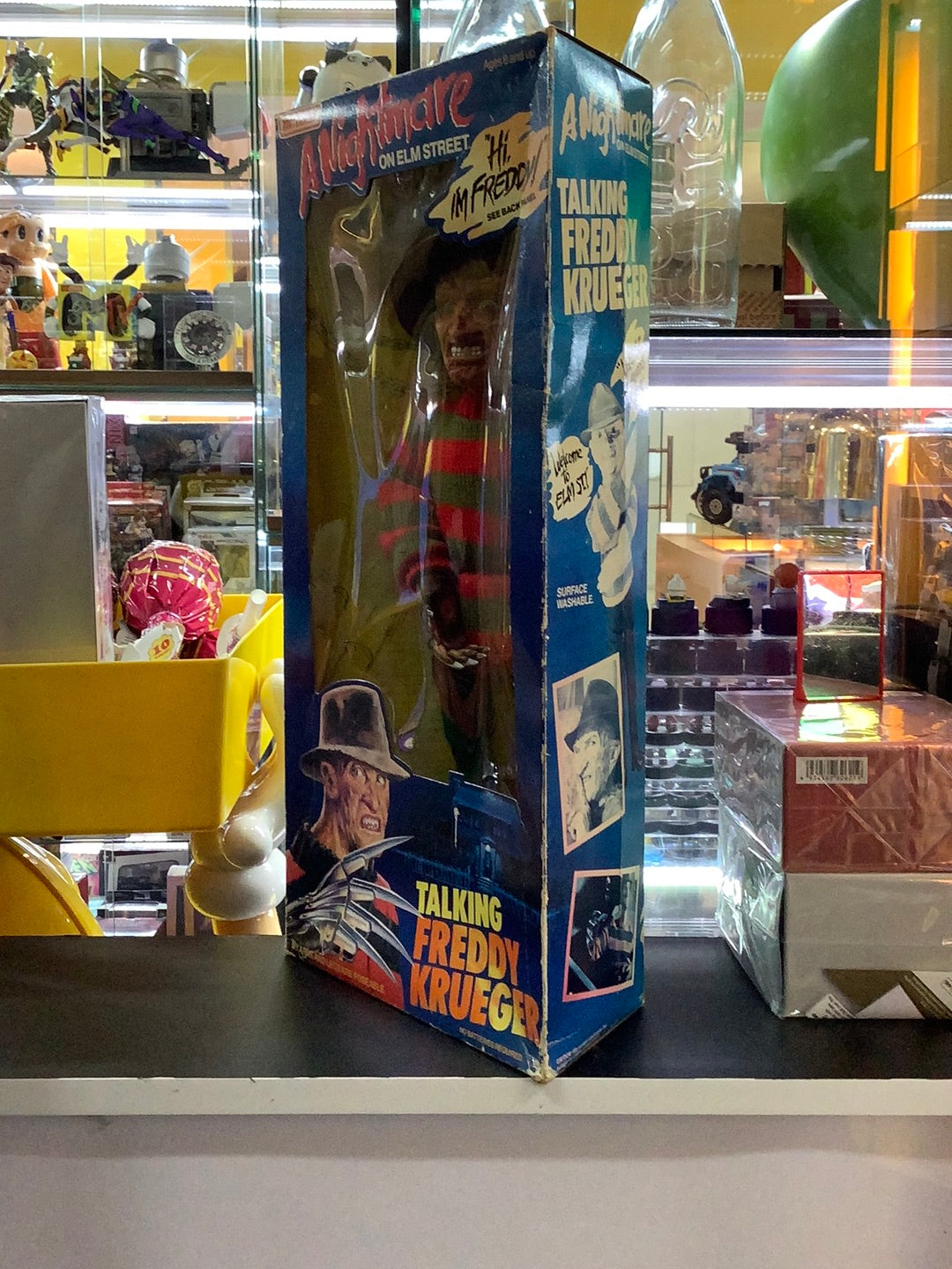 Matchbox Nightmare Talking Freddy Krueger