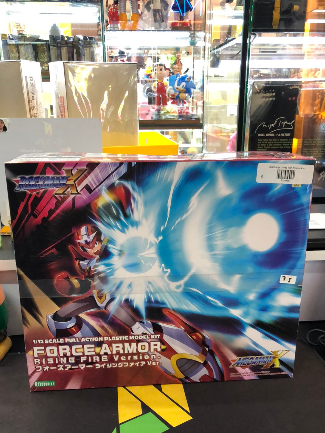 Rockman X 1/12 Scale Full action plastic Model kit Force Armor Rising Fire Version