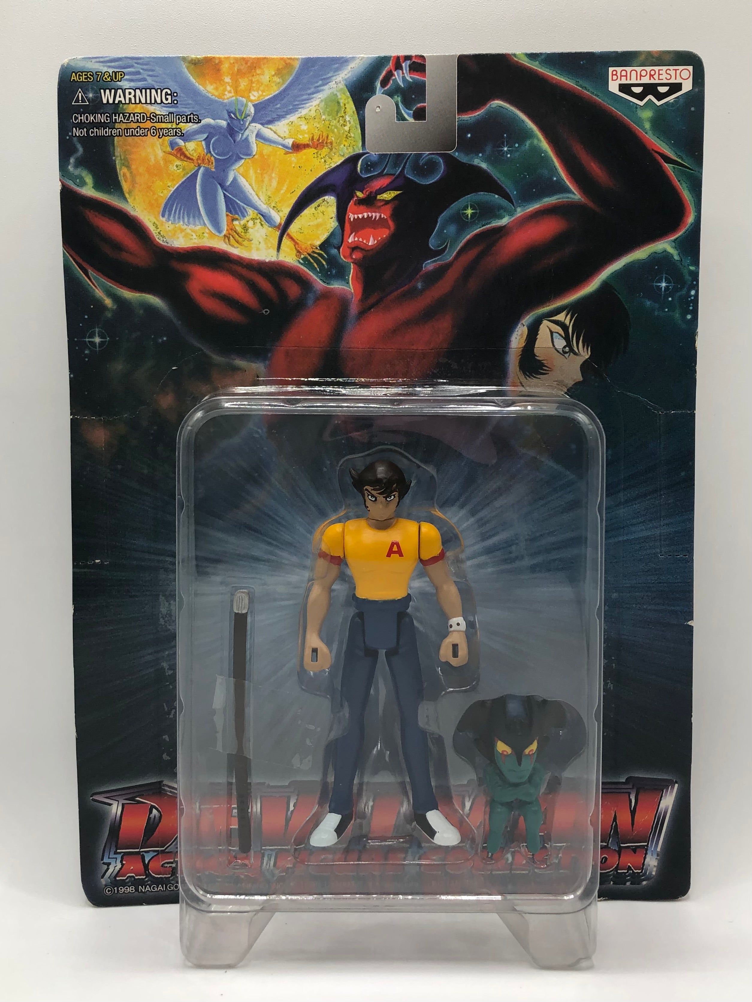 Go Nagai Devil Man Complete Set 1998 Banpresto