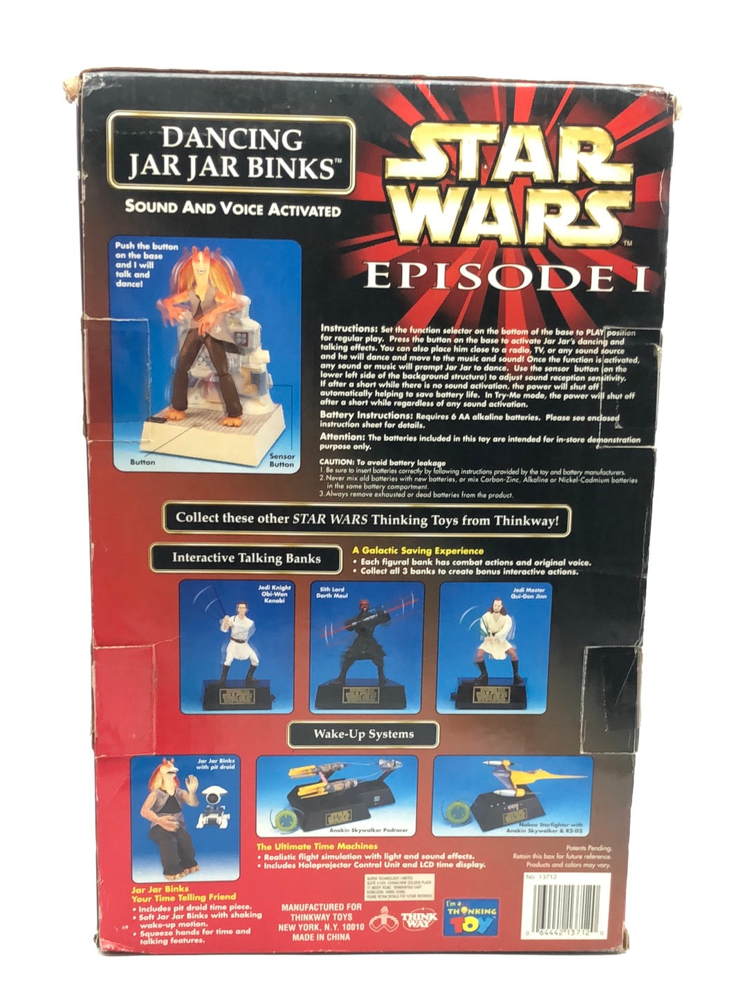 Star wars Dancing Jar jar Binks