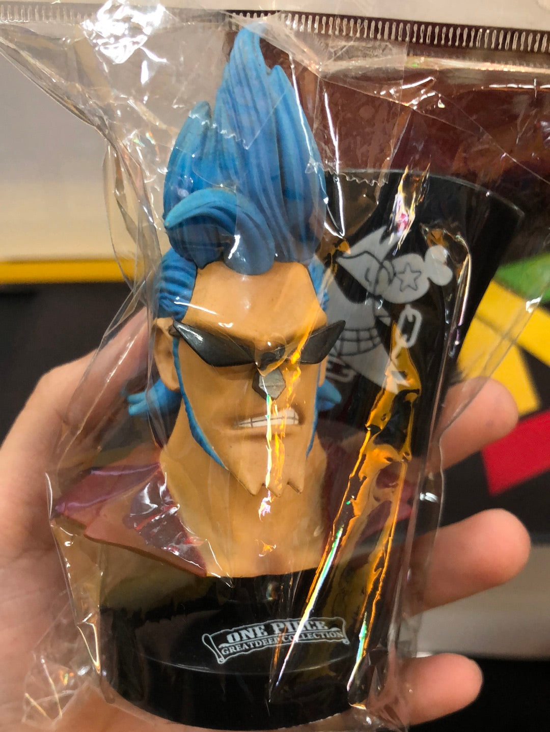 one piece Franky figure Sunglasses Greatdeep Figure