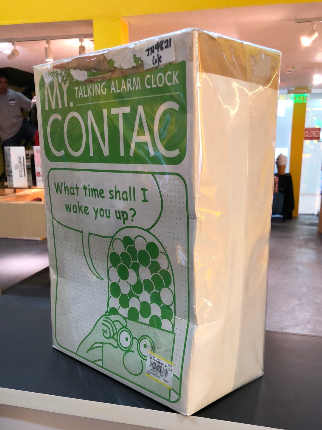 my talking alarm clock Contac