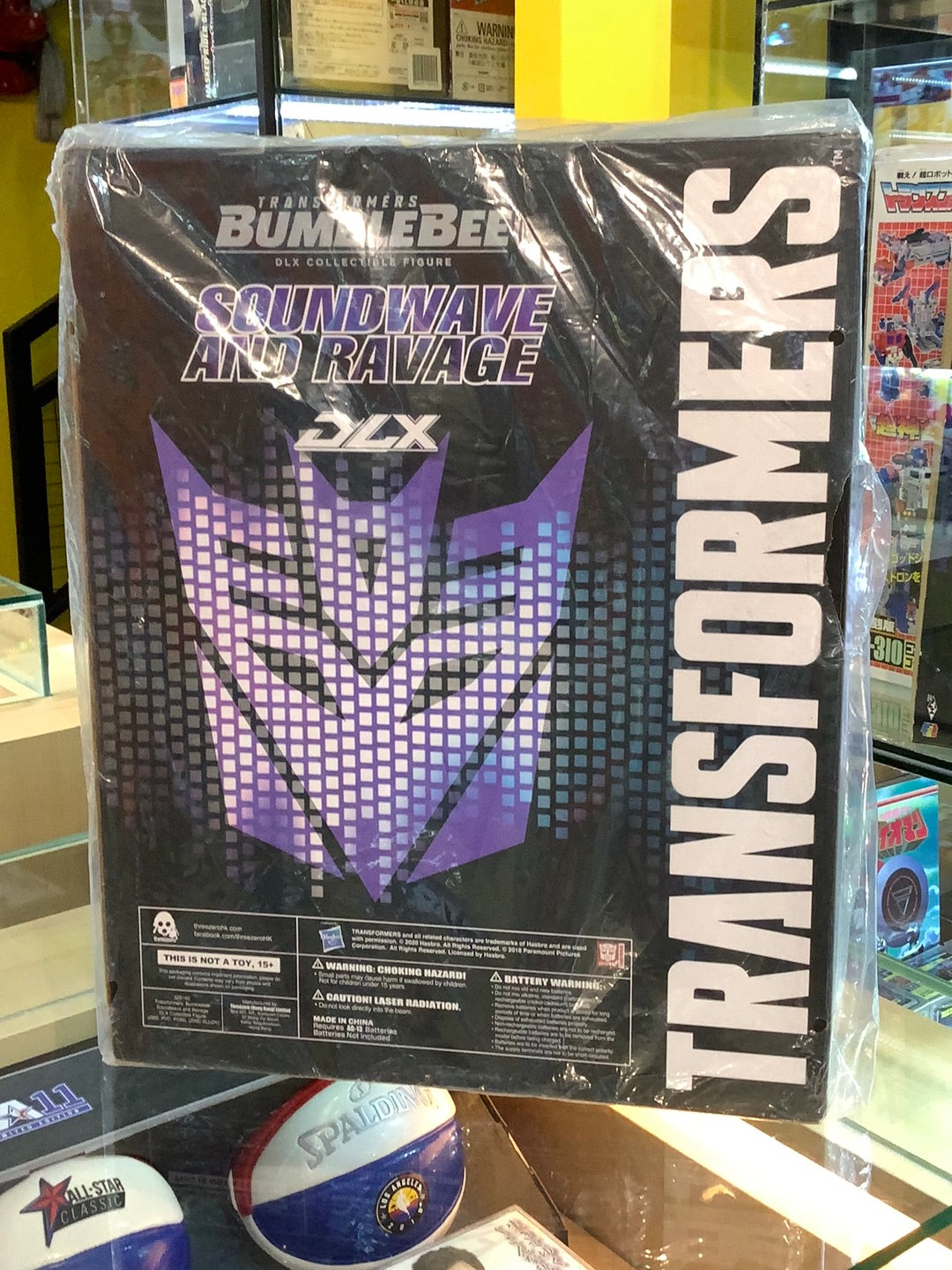 transformers bumblebee DXL collectible figure soundwave and ravage