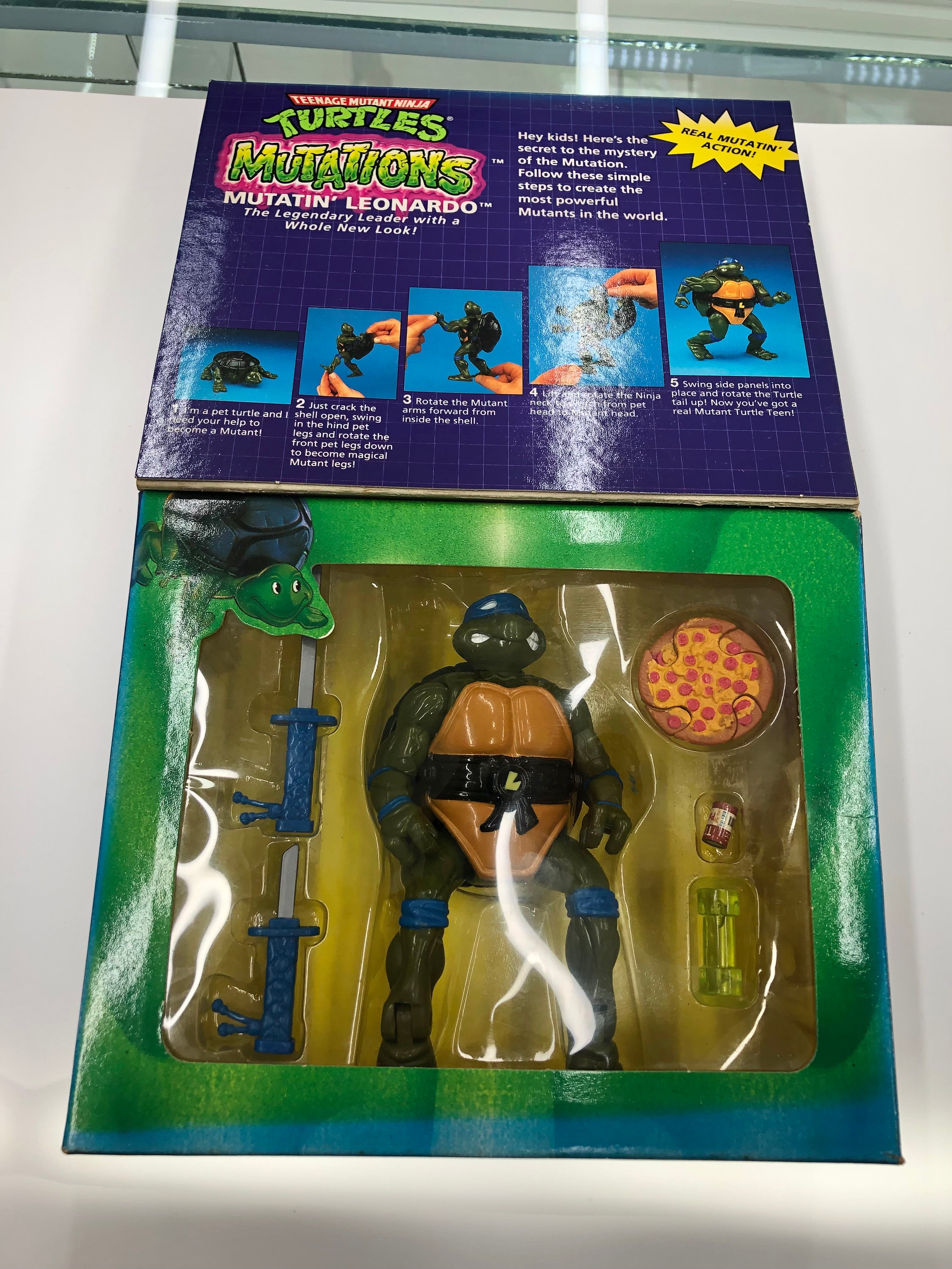Teenage Mutant Ninja Turtles Mutations Set 1993 Playmates Toy