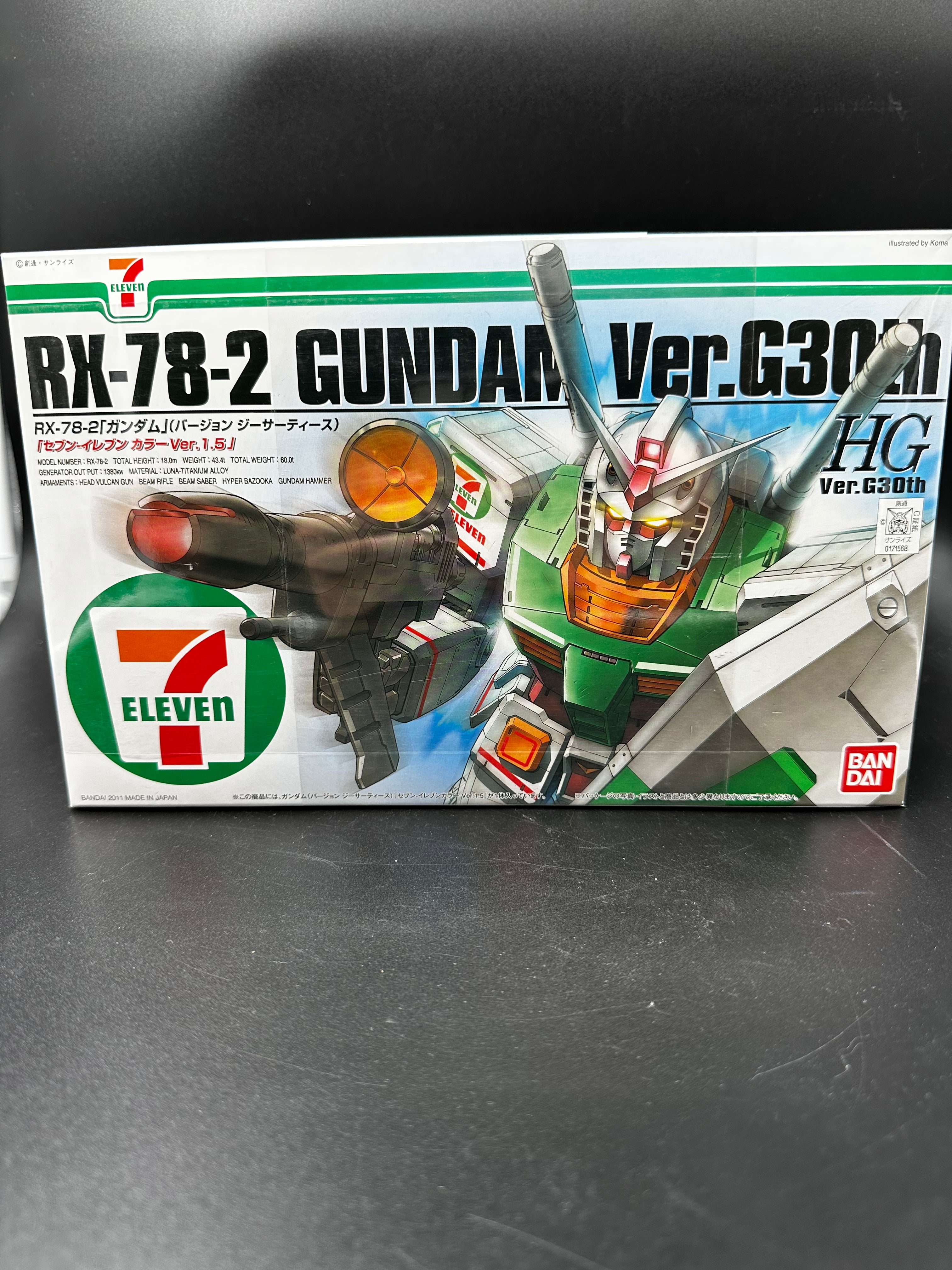 RX-78-2 gundam ver.g30th collaboration 711