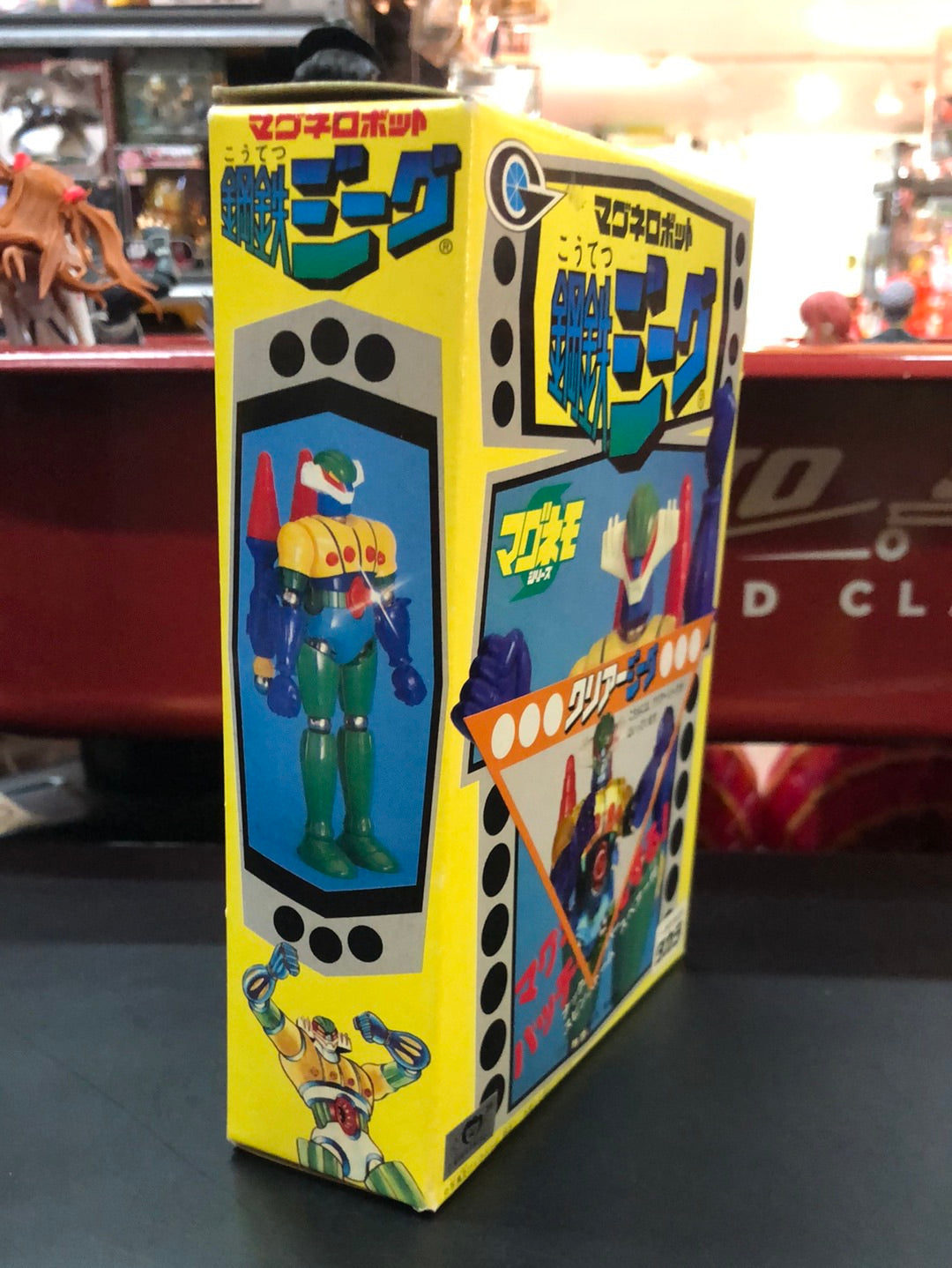 takara  kotetsu Steel jeeg clear ver. Magne robot transforming