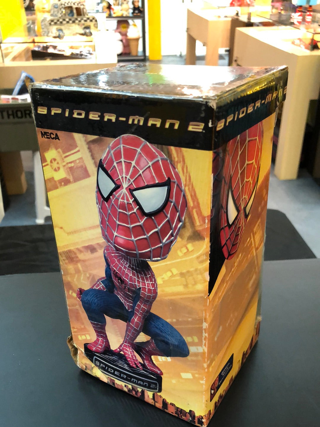 Spiderman Head knockers handpainted