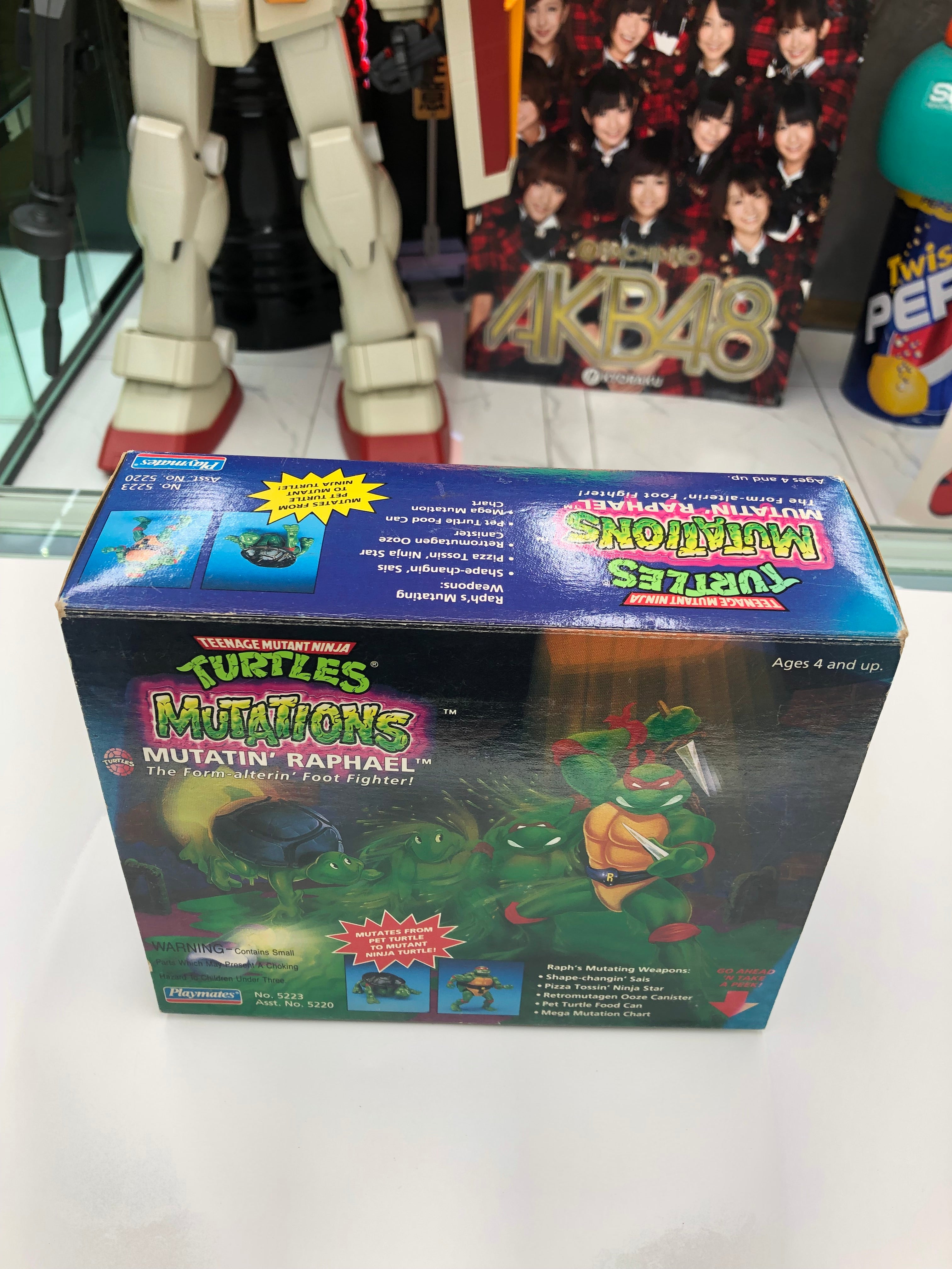 Teenage Mutant Ninja Turtles Mutations Set 1993 Playmates Toy