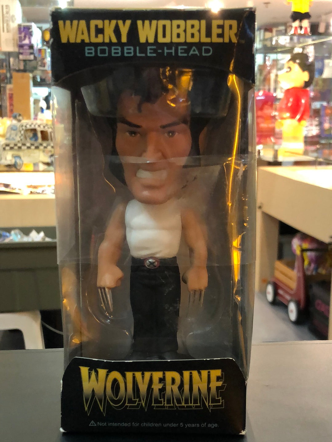 Wacky Wobbler Bobble Head Wolverine