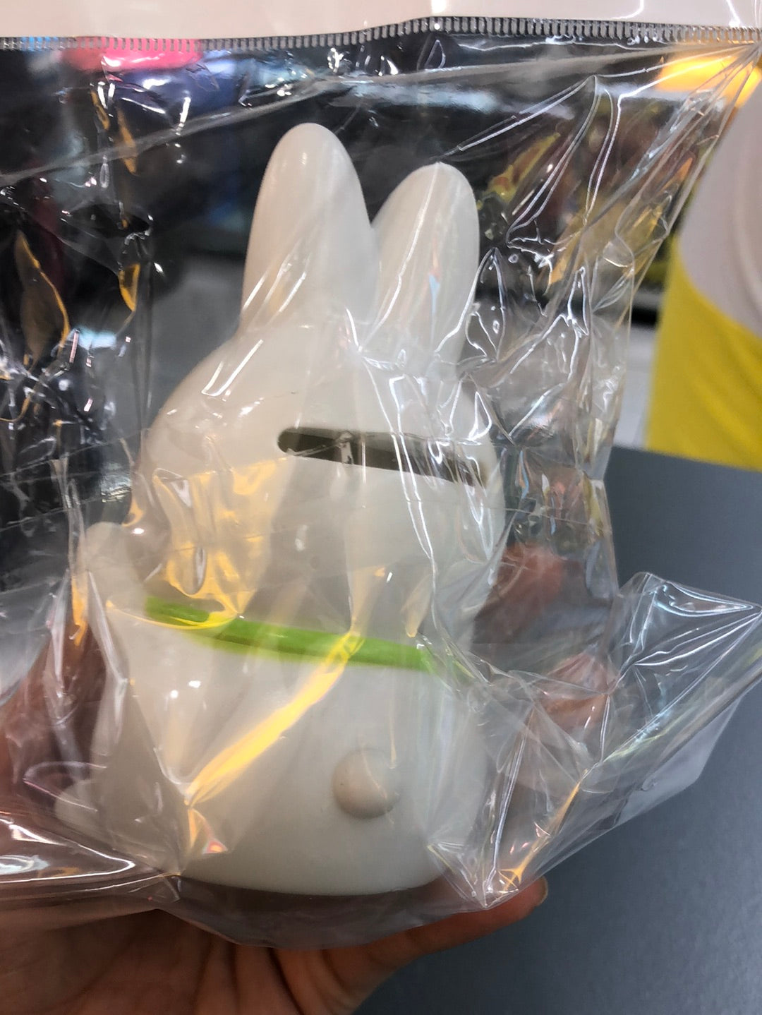 Rabbit vinyl Coin bank