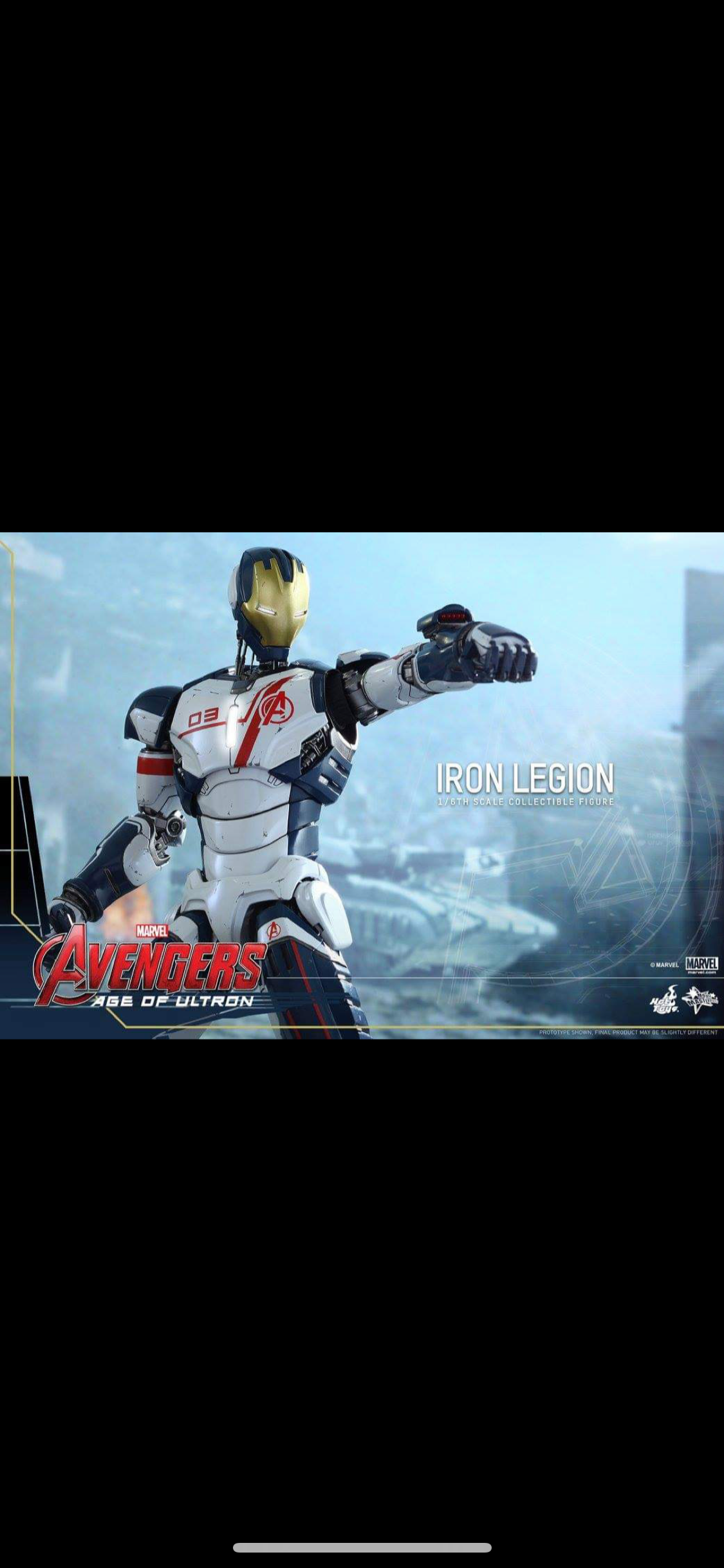 Item: HOT TOYS	𝐀𝐆𝐄 𝐎𝐅 𝐔𝐋𝐓𝐑𝐎𝐍 𝐋𝐈𝐍𝐄 LEGION