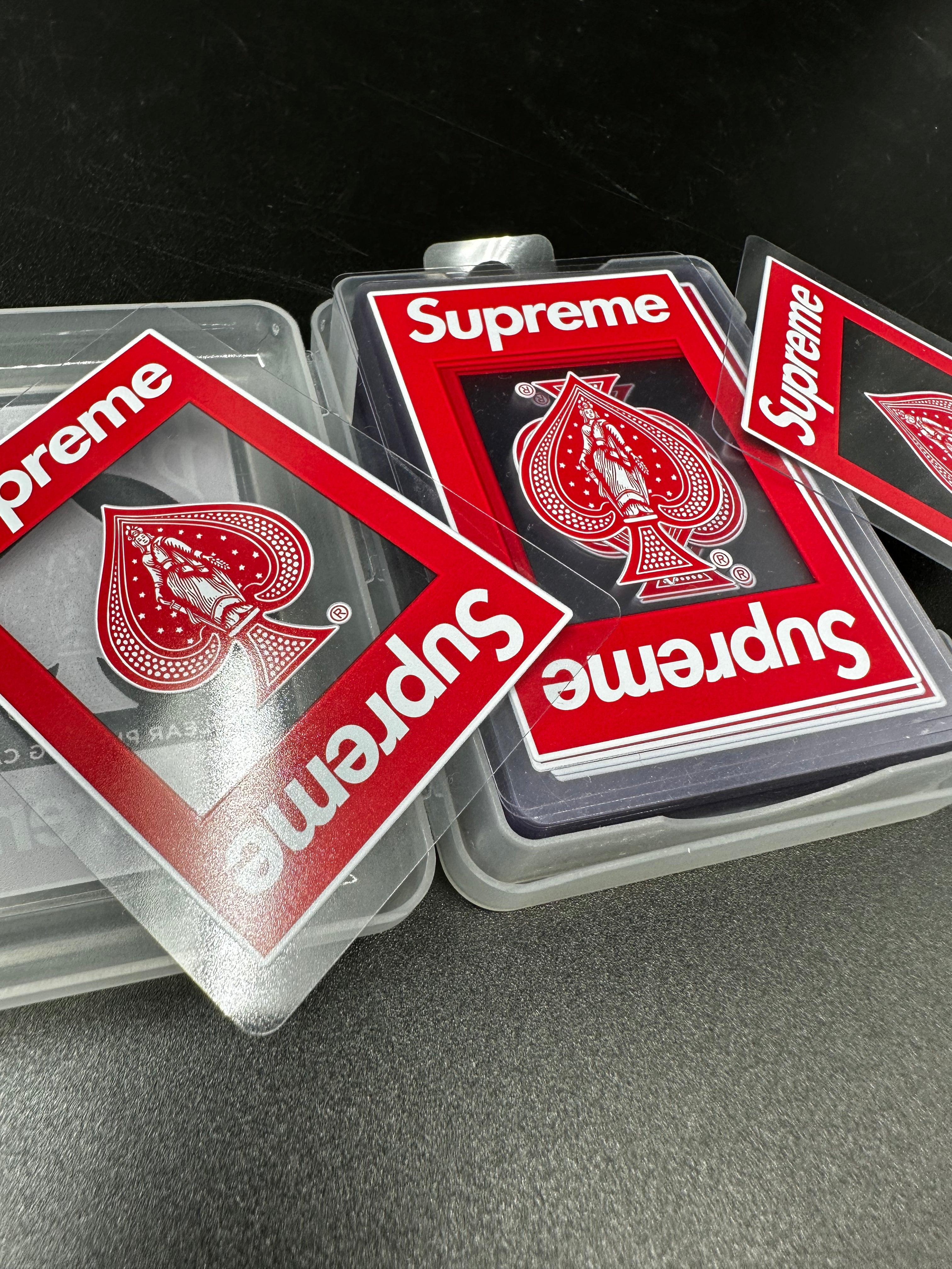 supreme x bicycle card