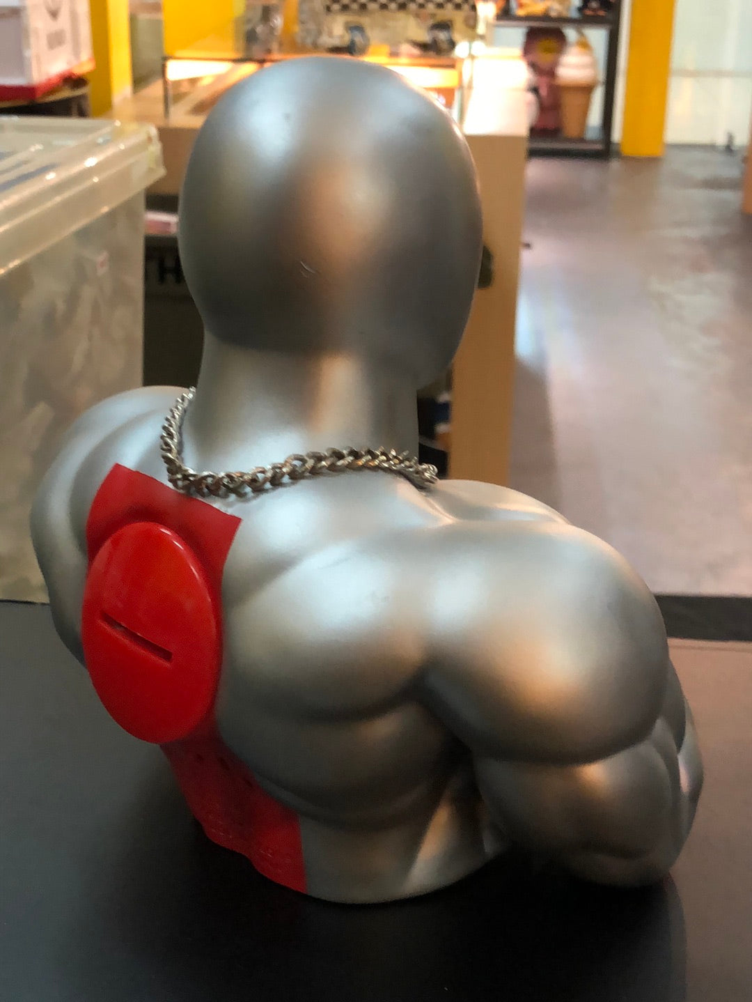 Pepsi man coin bank loose