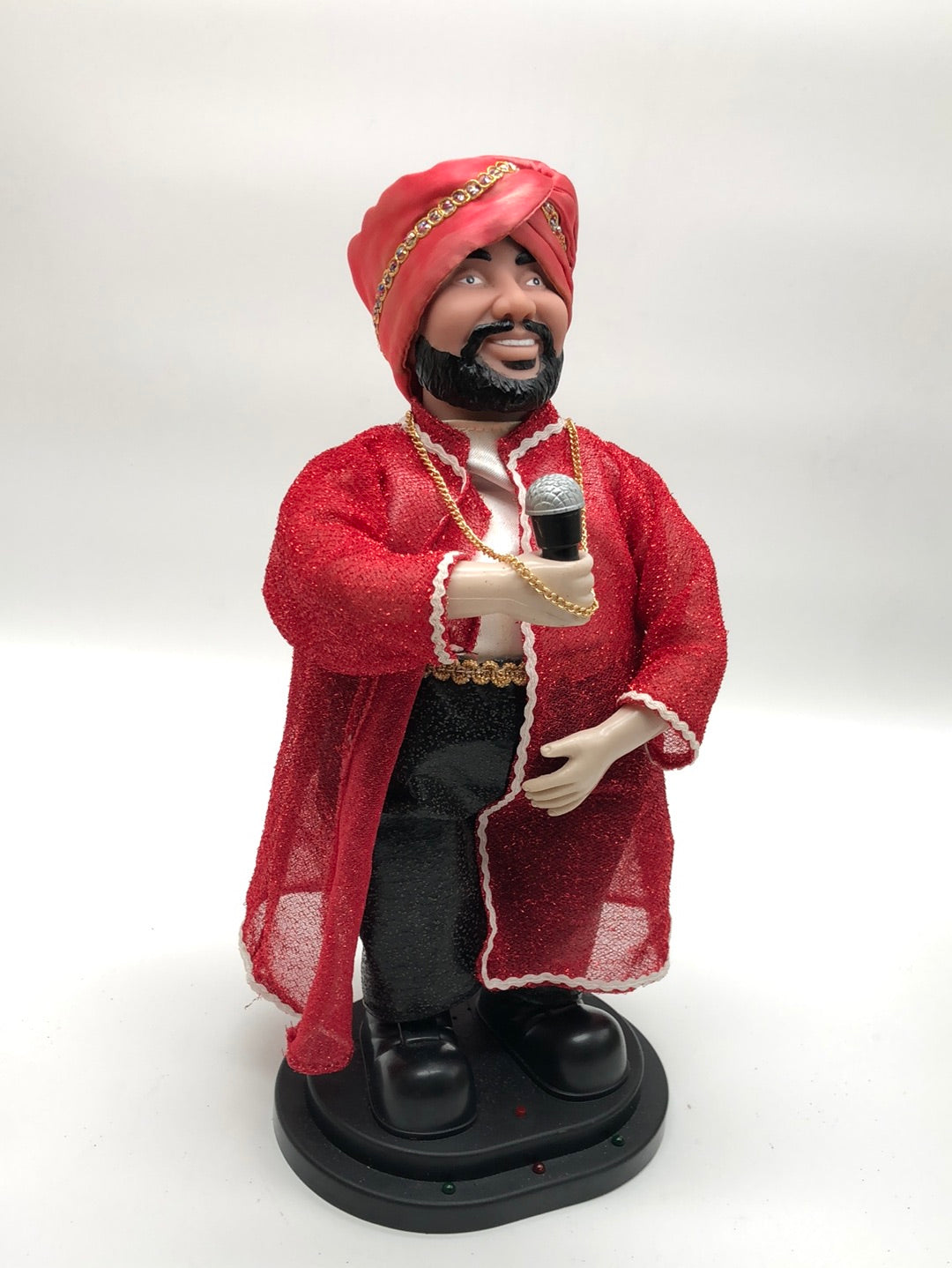 Rocking Bhangra Dancer With Microphone
