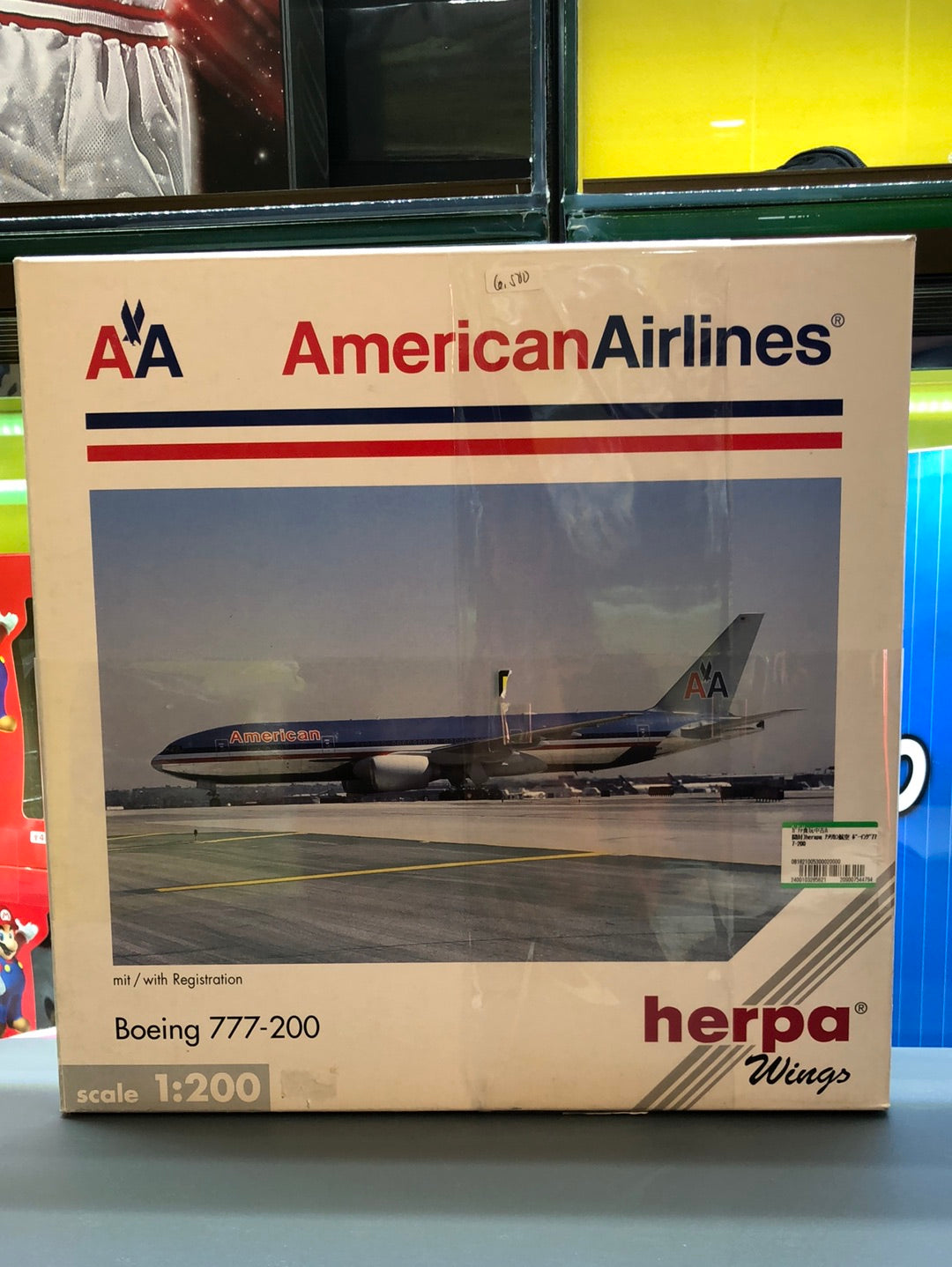American Airlines Herpa wings scale 1:200
