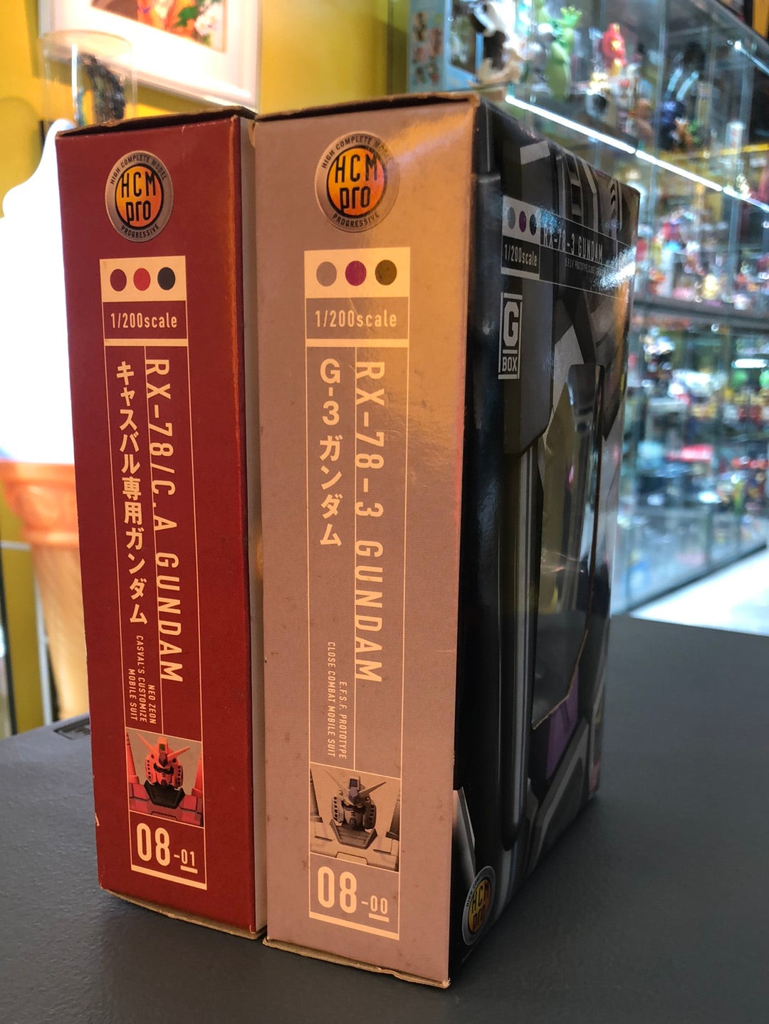 Rx-78/C.A gundam and Rx-78-3 Gundam sets