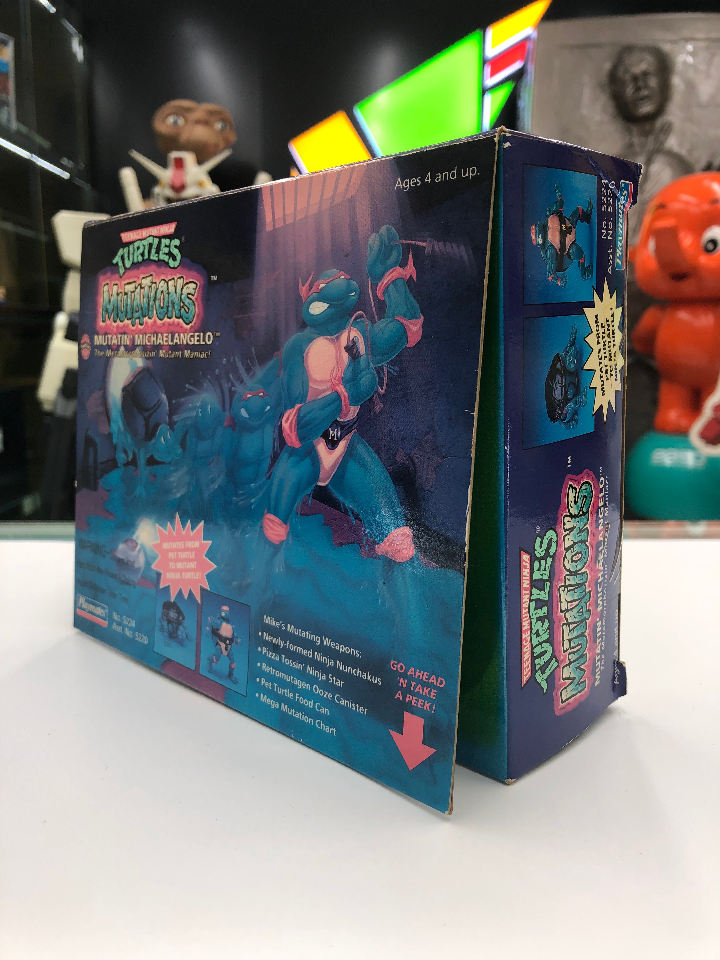 Teenage Mutant Ninja Turtles Mutations Set 1993 Playmates Toy