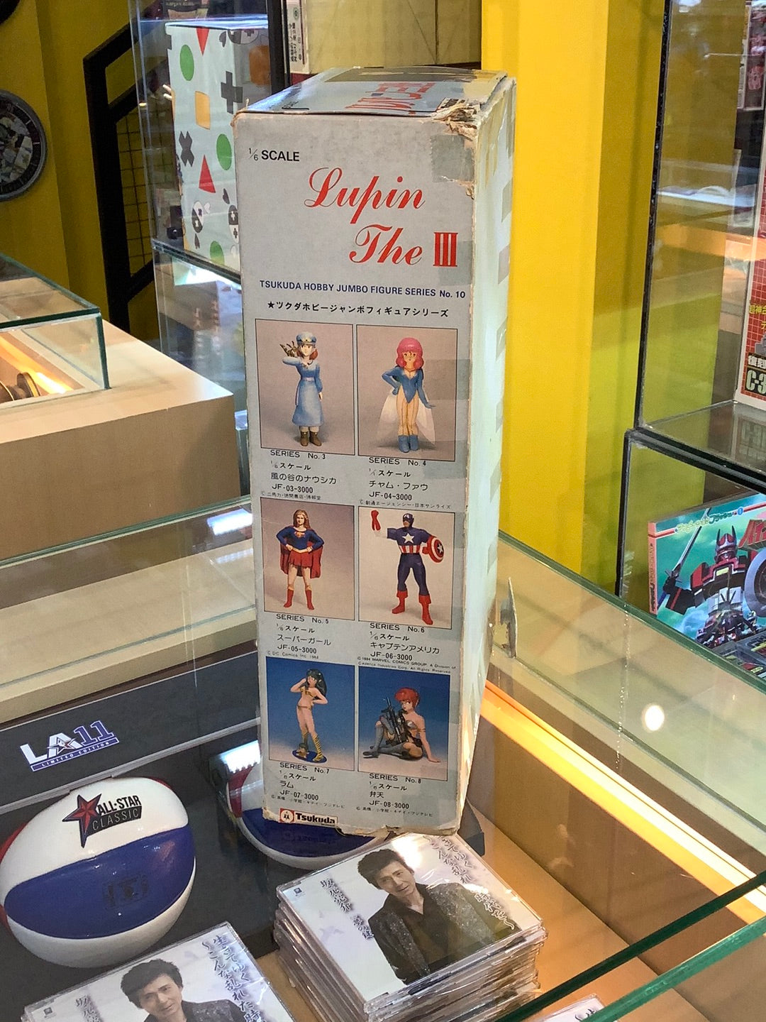 Lupin the 3rd tsukuda hobby jumbo figure series