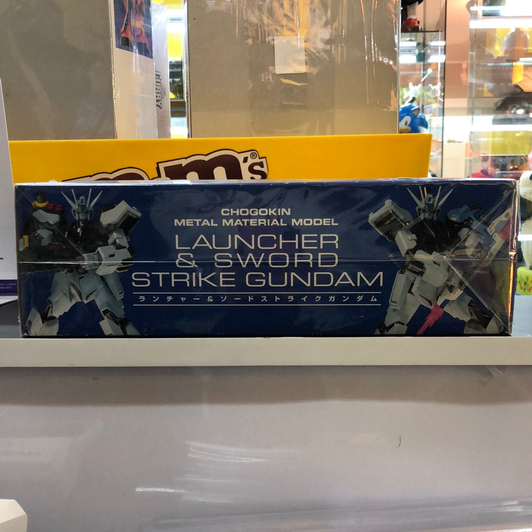 Launcher & Sword Strike Gundam Chogokin Metal Material Model