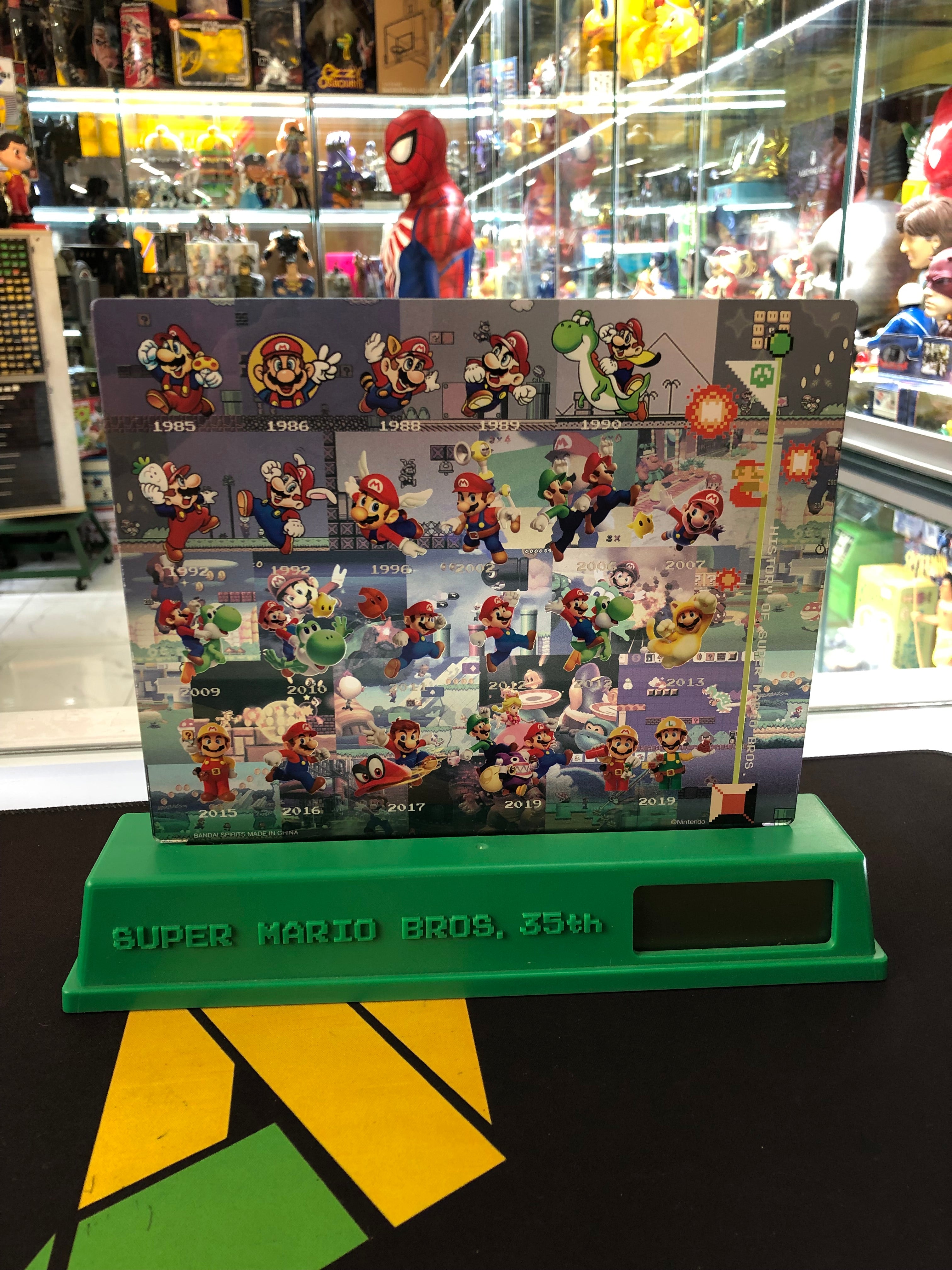 Super Mario bros.35th anniv.clock game sounds