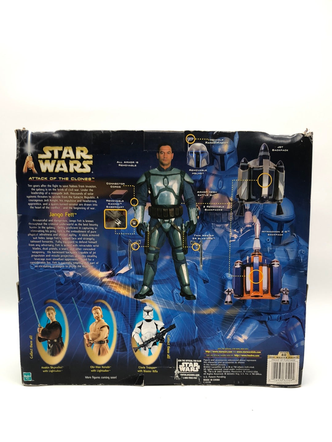 Star Wars Attack Of the clones Jango Fett