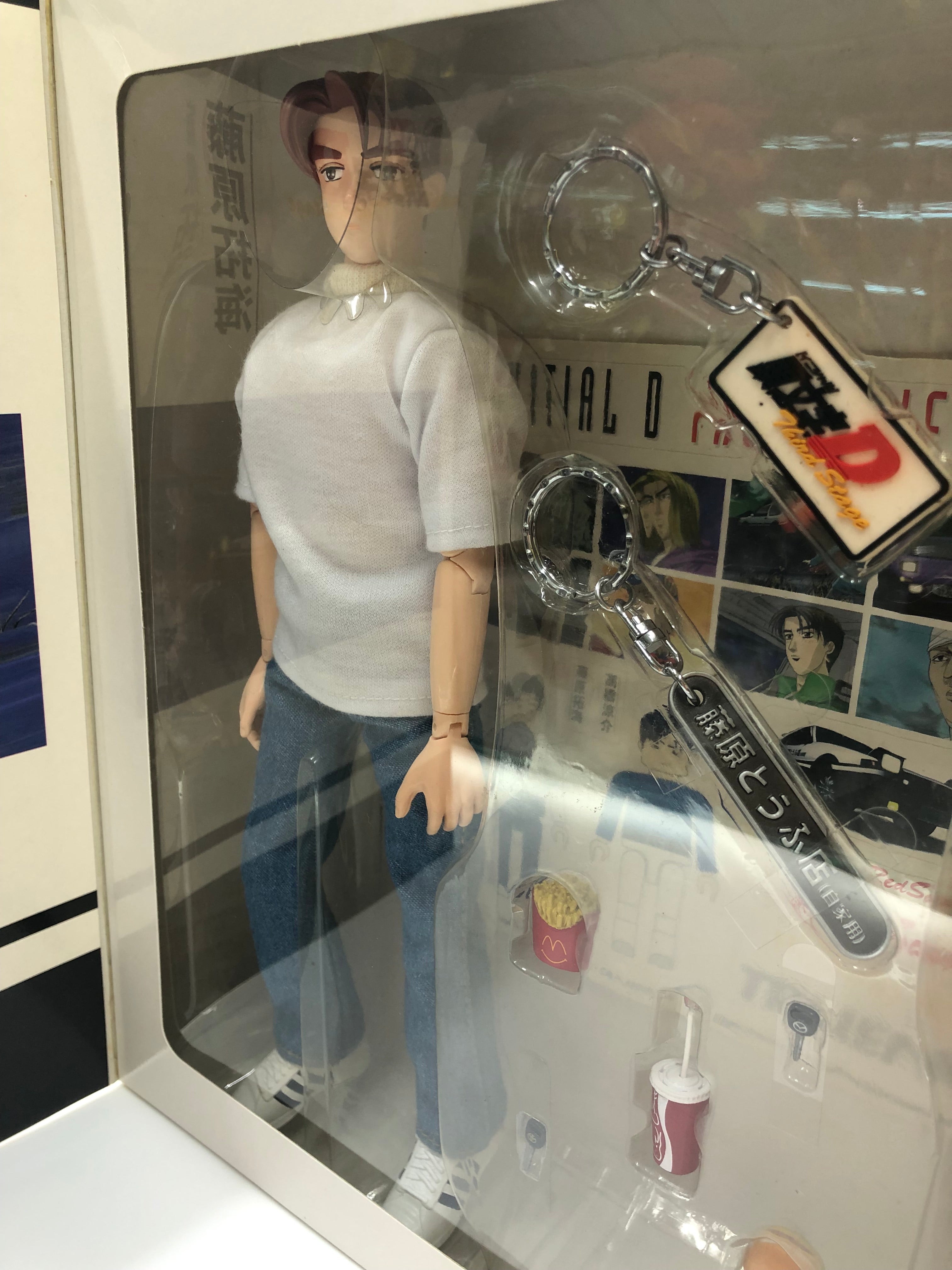 Takumi Fujiwara and Ryosuke Takahashi Initial D The Movie Dragon Models