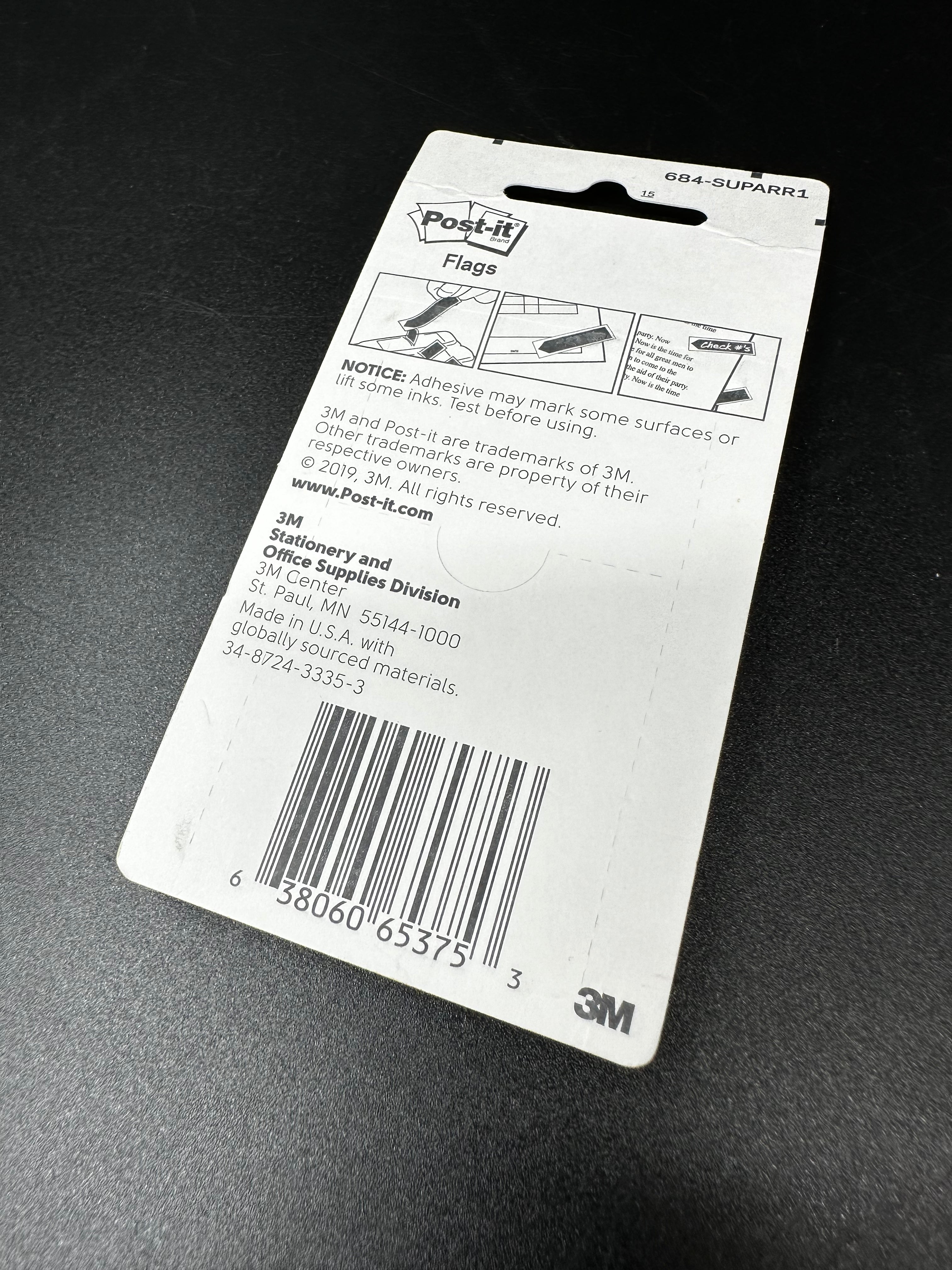 supreme post-it flags