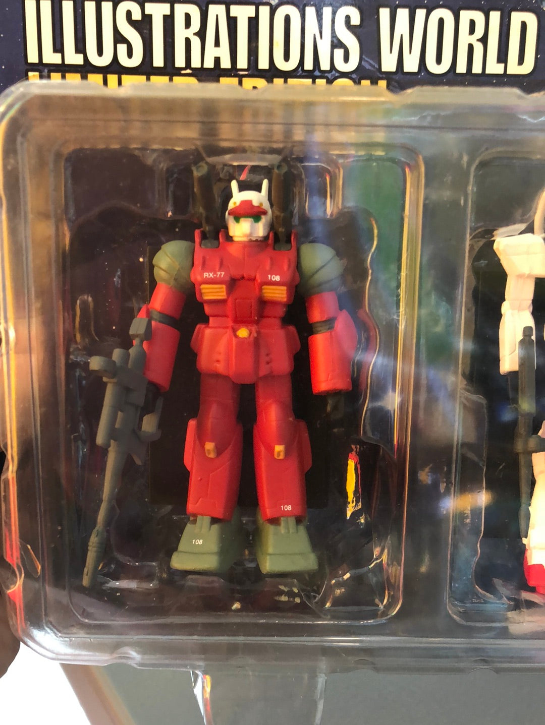 gundam Illustrations world Limited edition mobile suit figure set