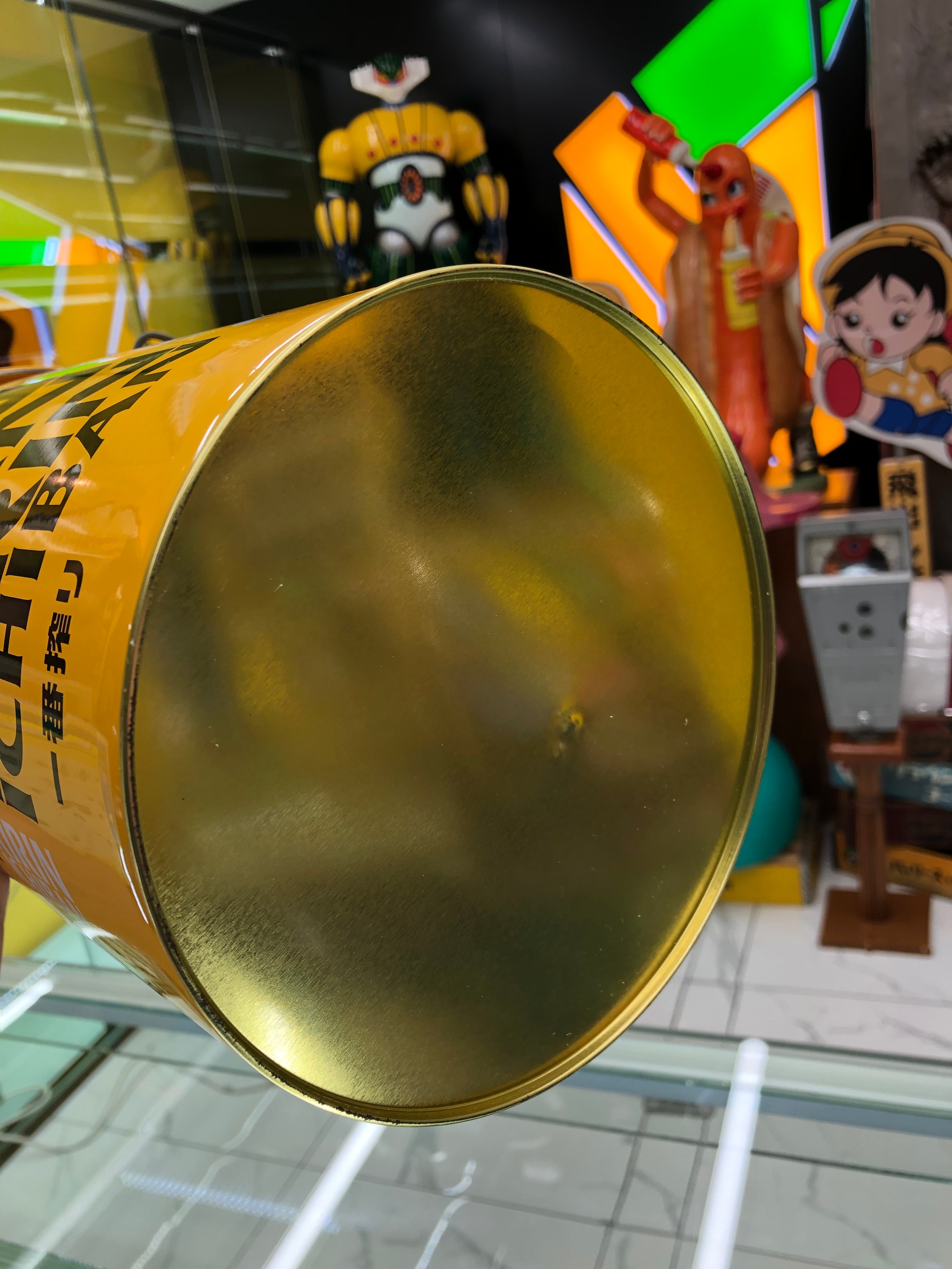 Kirin Ichiban Yellow Tin Can