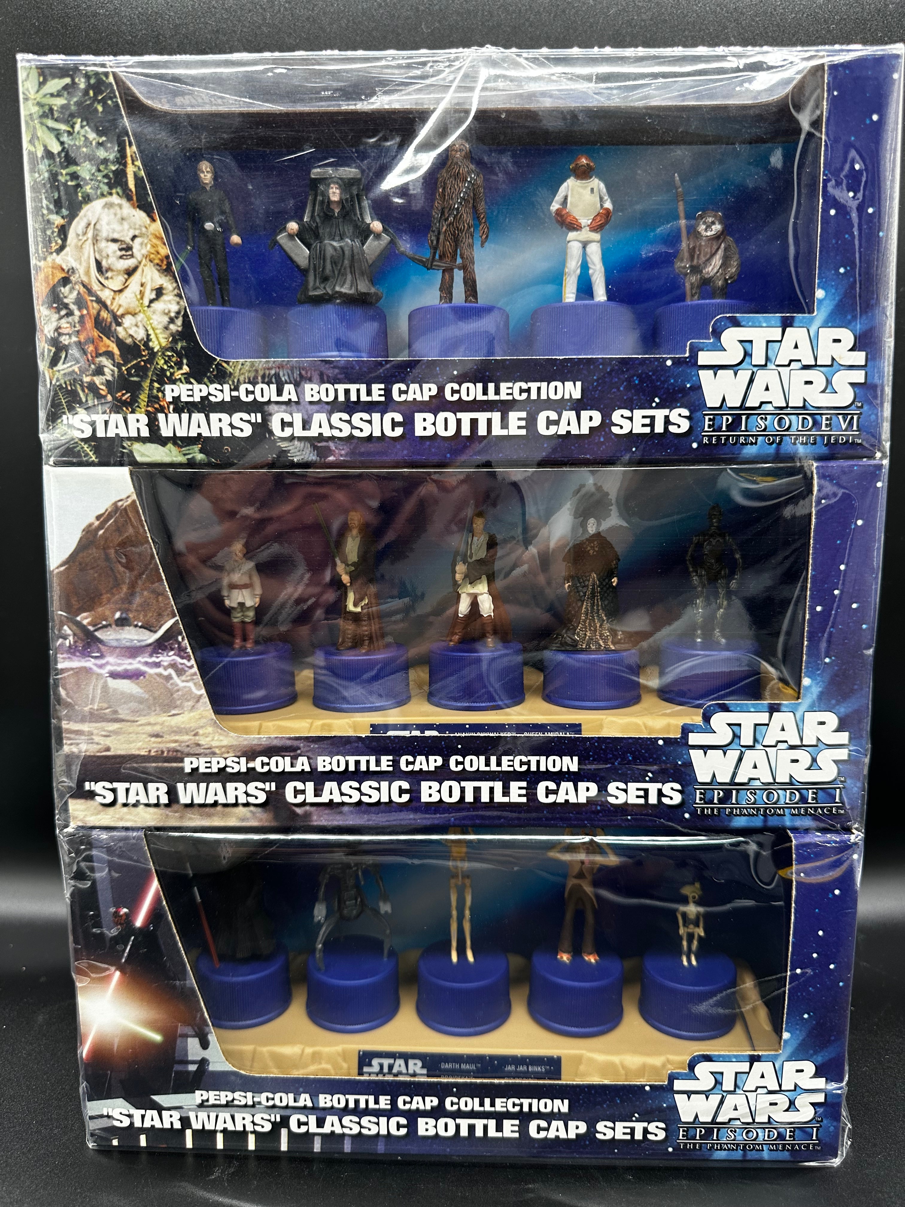 pepsi bottle cap sets