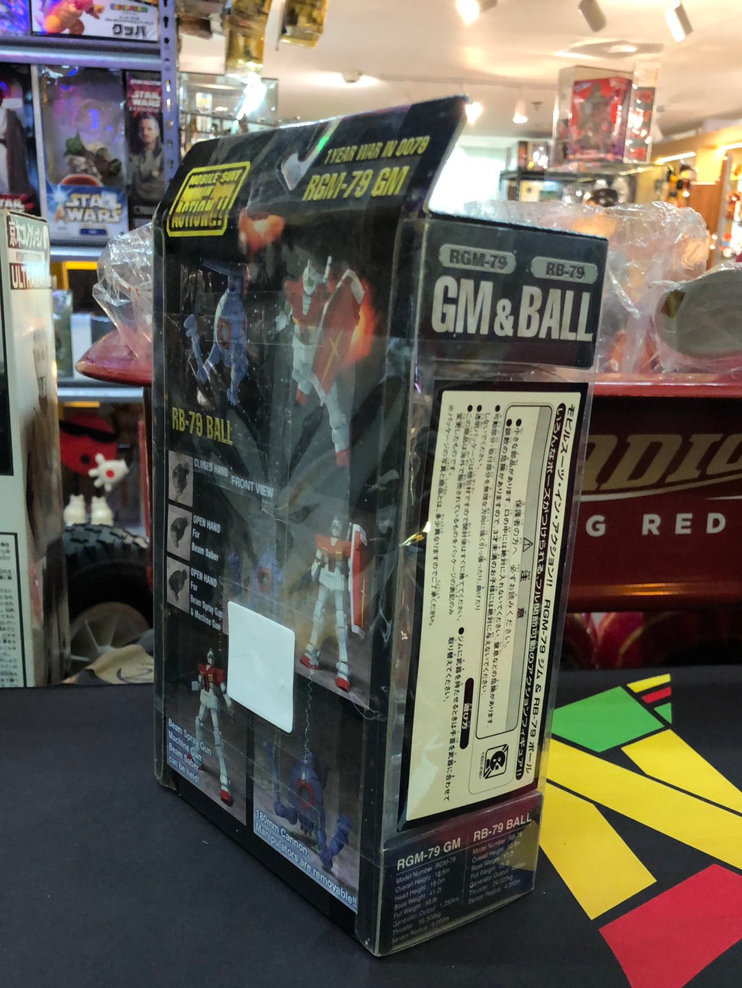 Mobile Suit Gundam RGM-79 RB-79 GM& BALL