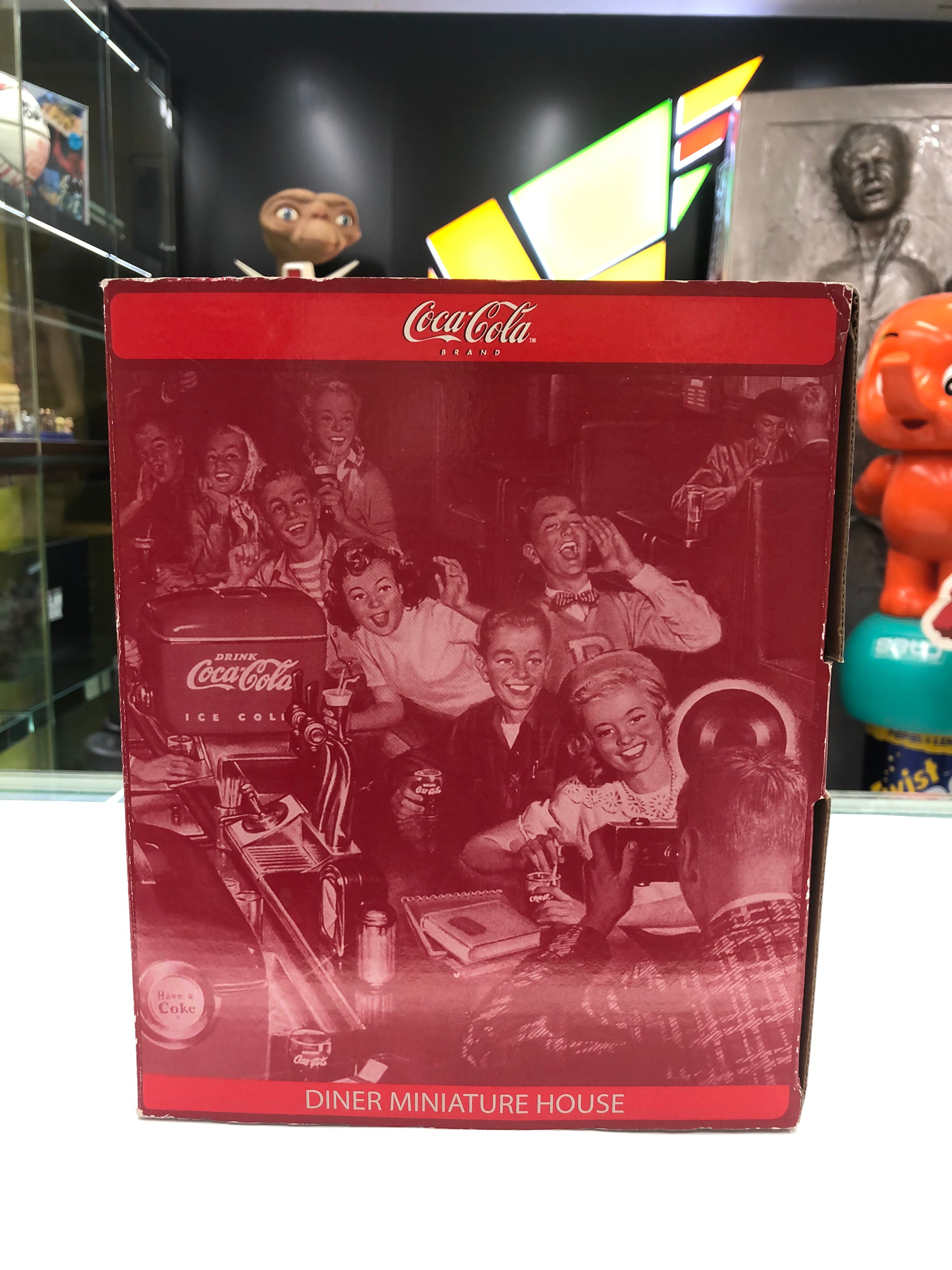 Coca Cola Retro Style American Diner Miniature House