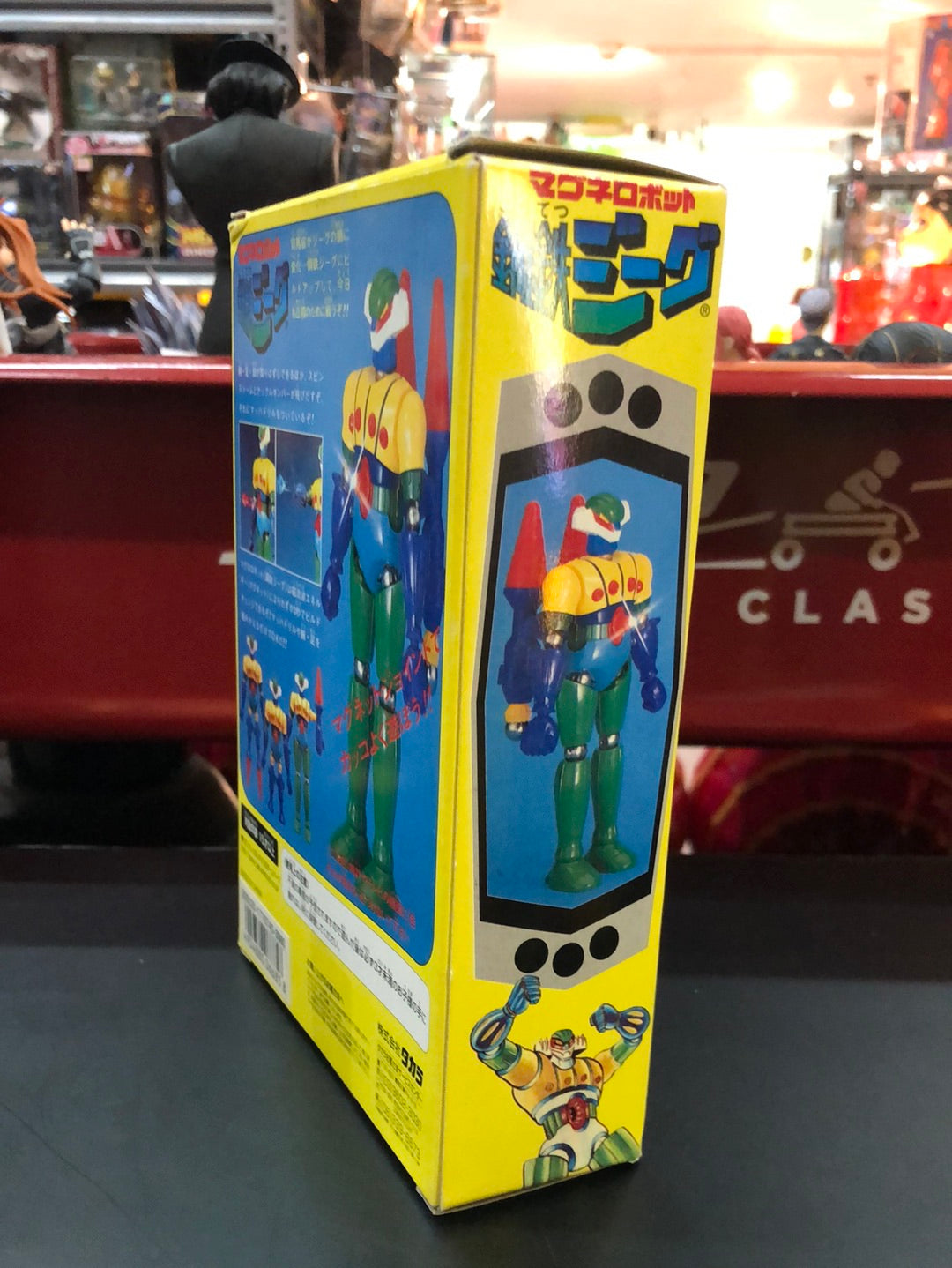 takara  kotetsu Steel jeeg clear ver. Magne robot transforming